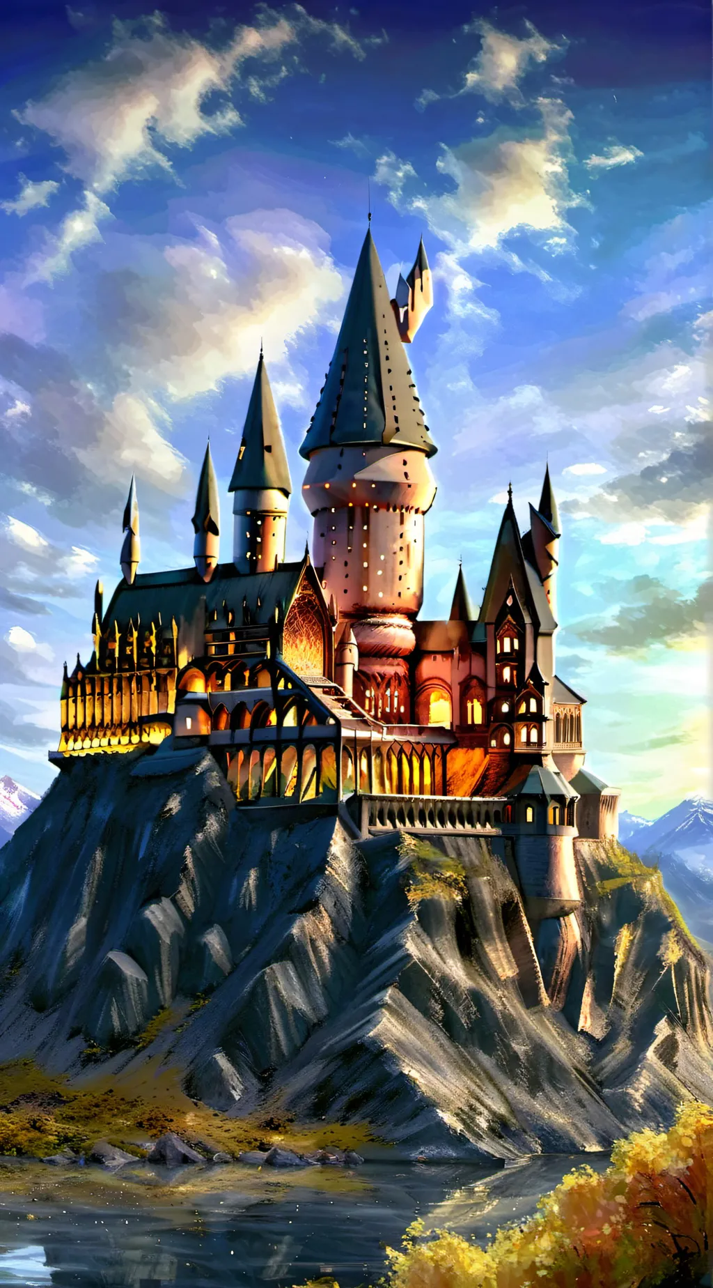 ai character: Hogwarts-Kid background
