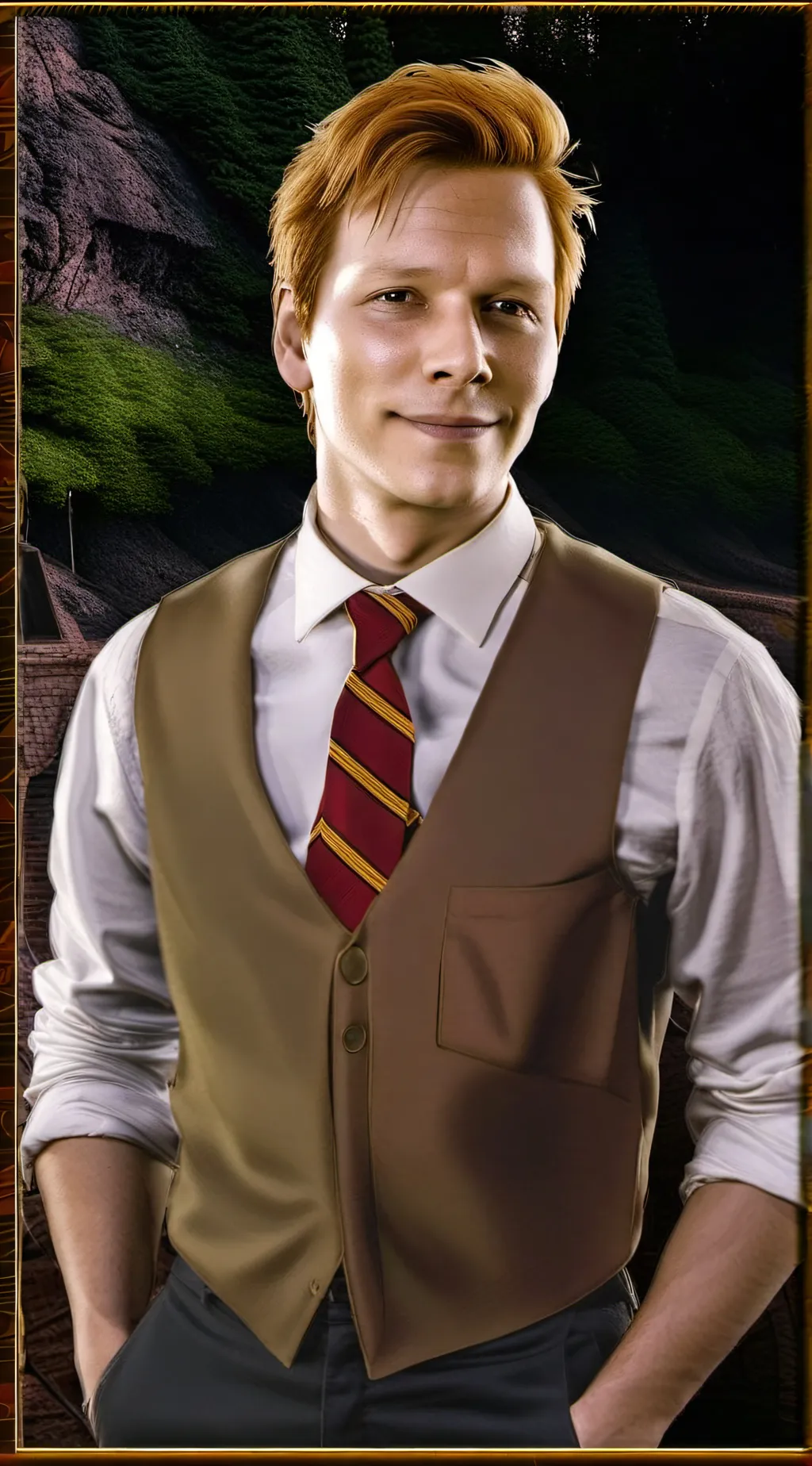 ai character: George Weasley background