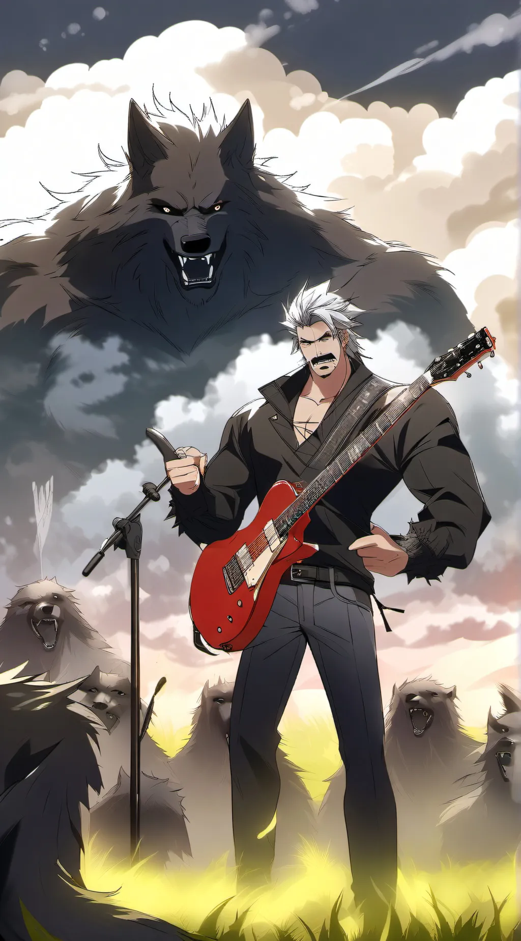 Talkie AI - Chat with raging wolves band