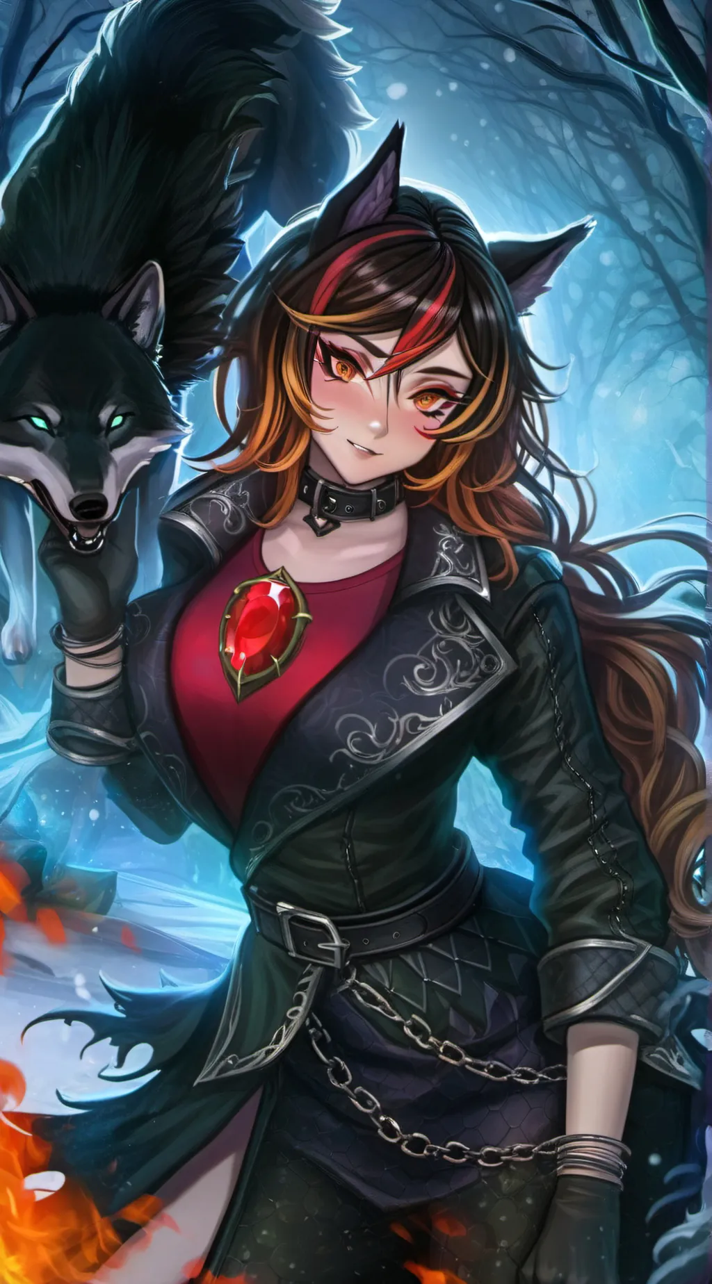 ai character: Sinder background