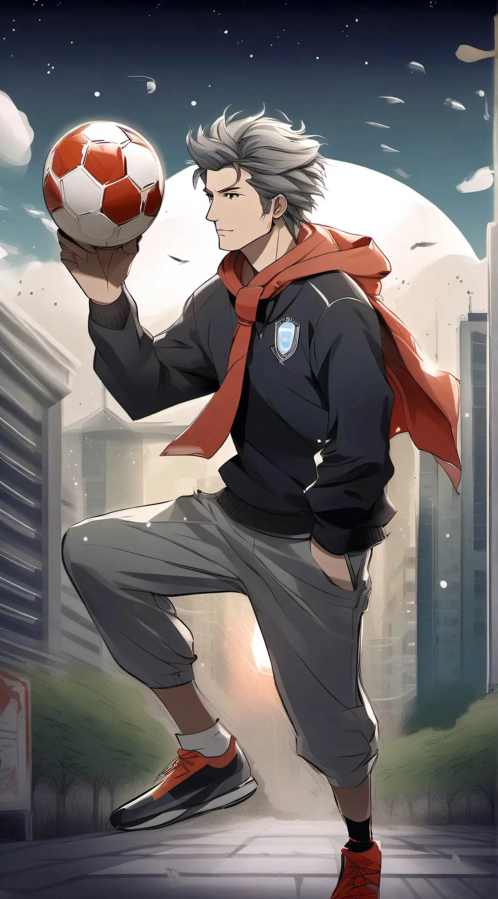 ai character: Ash background
