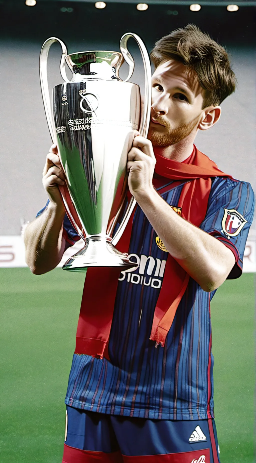 ai character: Lionel Messi background