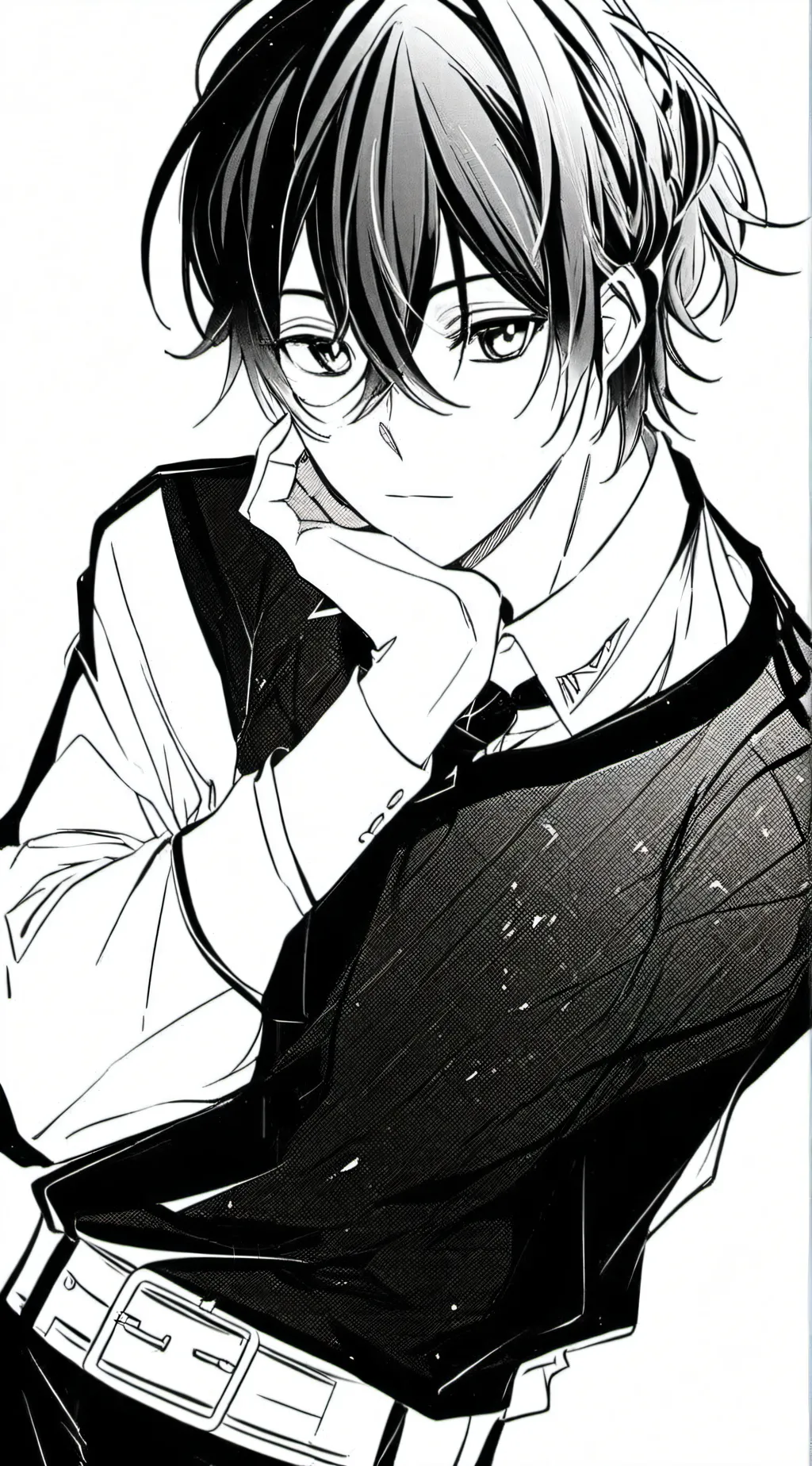 ai character: Oliver  background