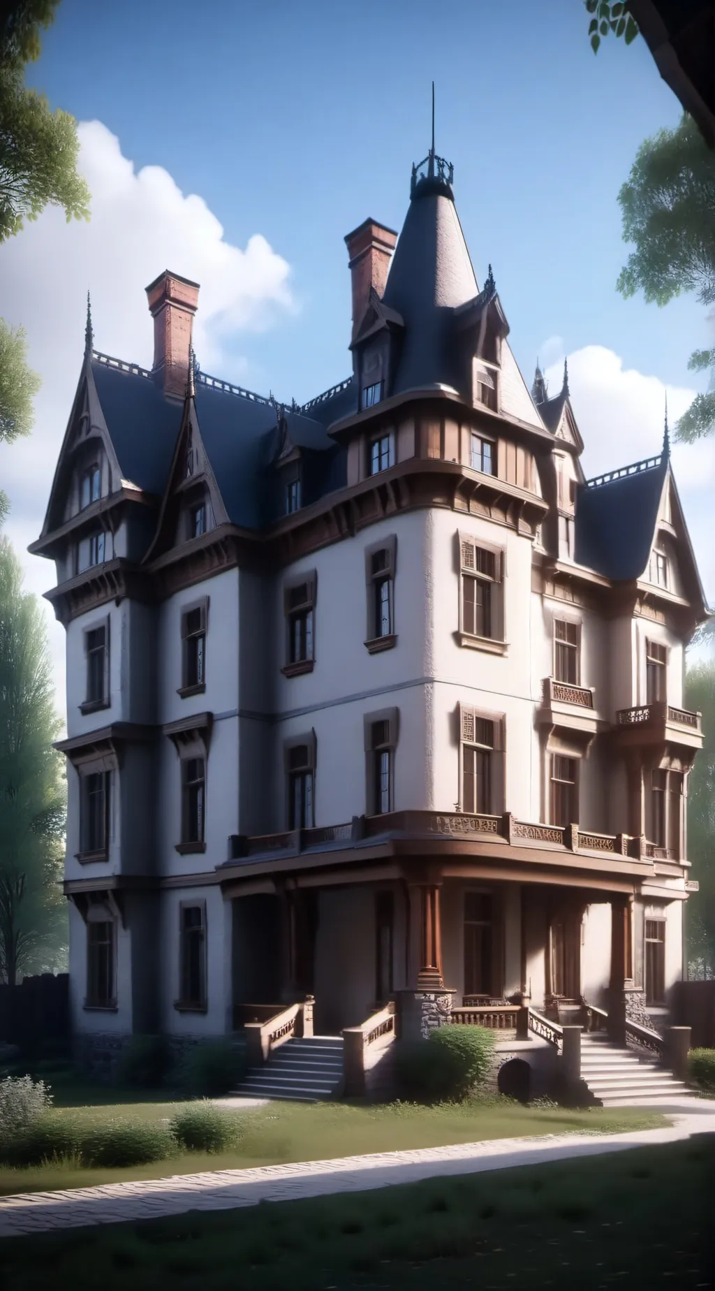 ai character: Hogwarts  background