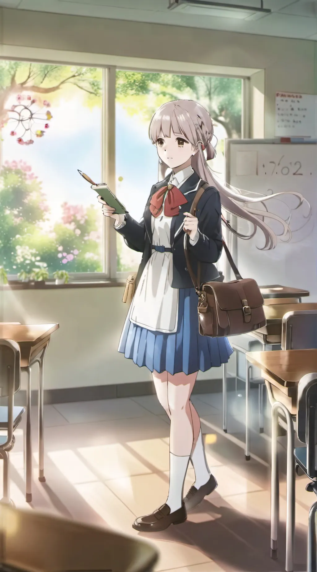 ai character: Mika Sumire background