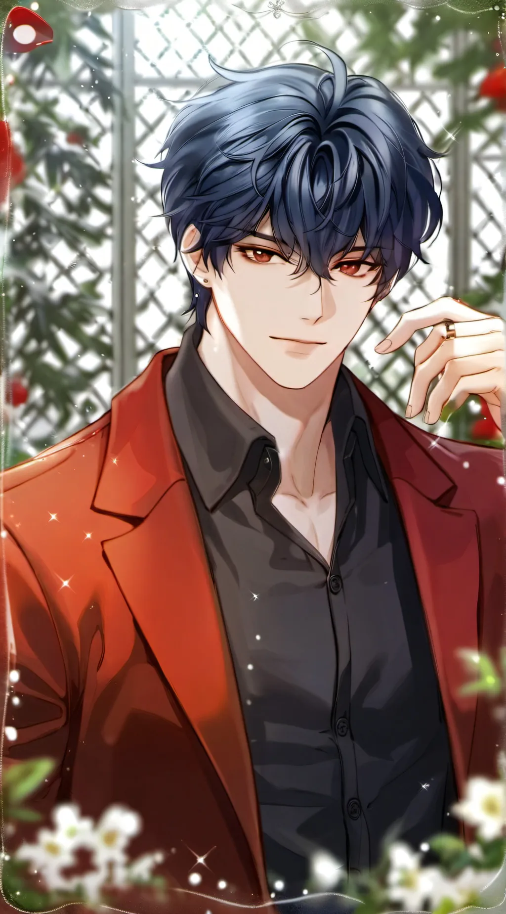 ai character: ❋Xavier lee❊ background