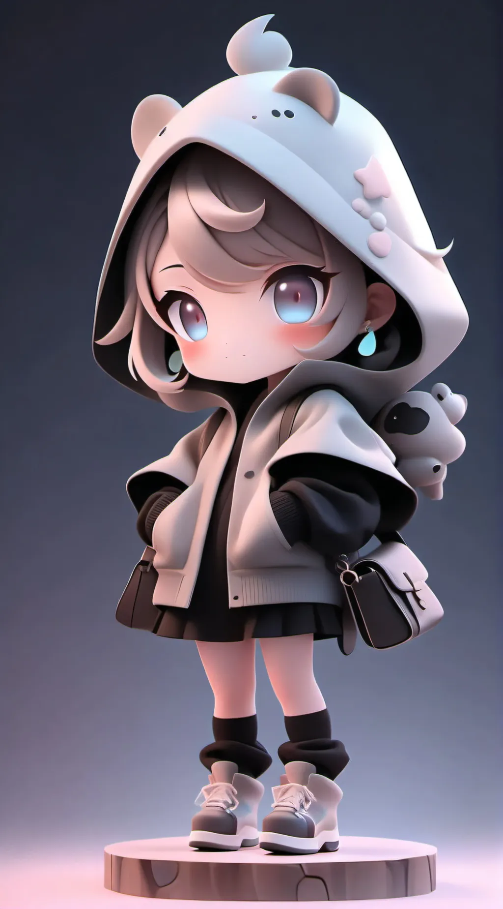 ai character: Ommpa lommpa meme background