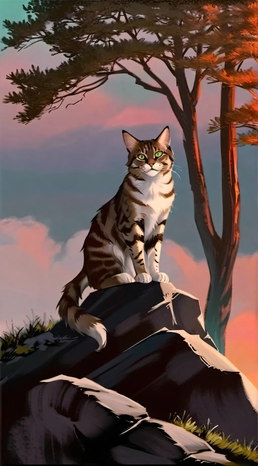 ai character: TwigFace background
