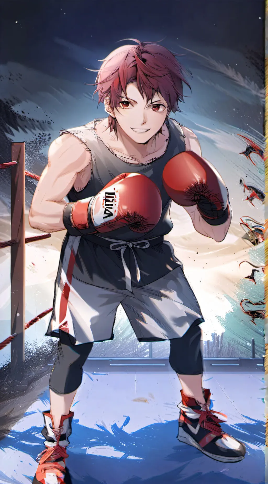 ai character: ippo makunochi background