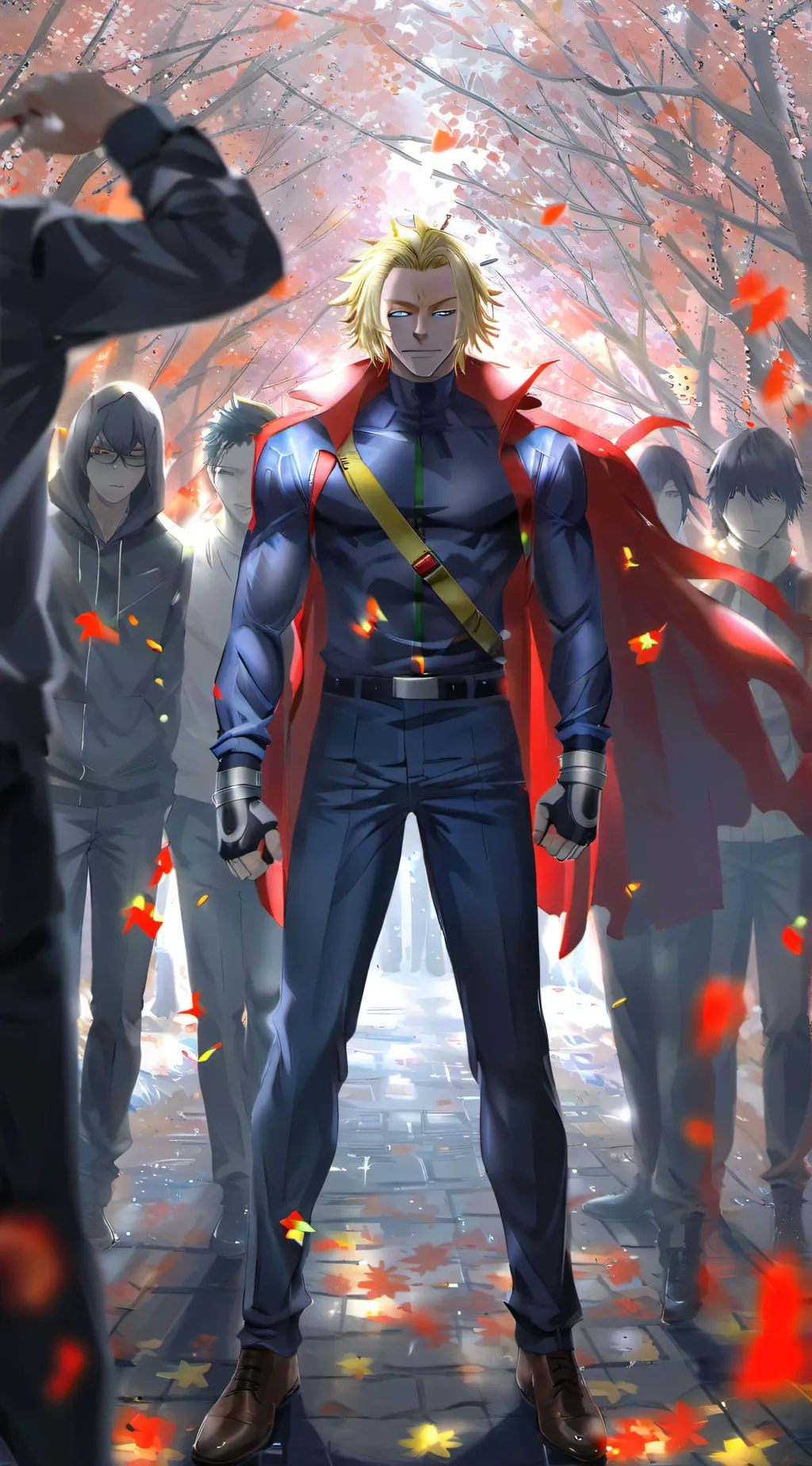 ai character: Mha x Wolverine  background