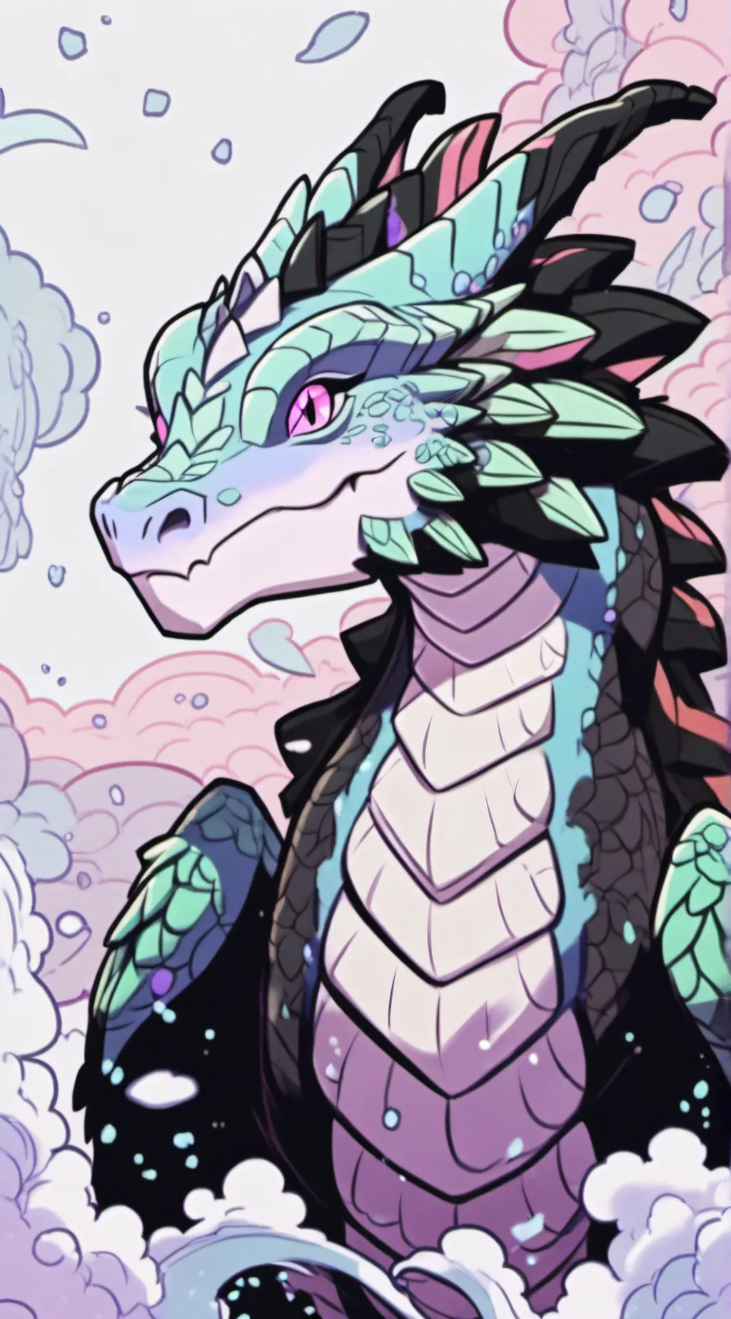 ai character: ArcticMoon background