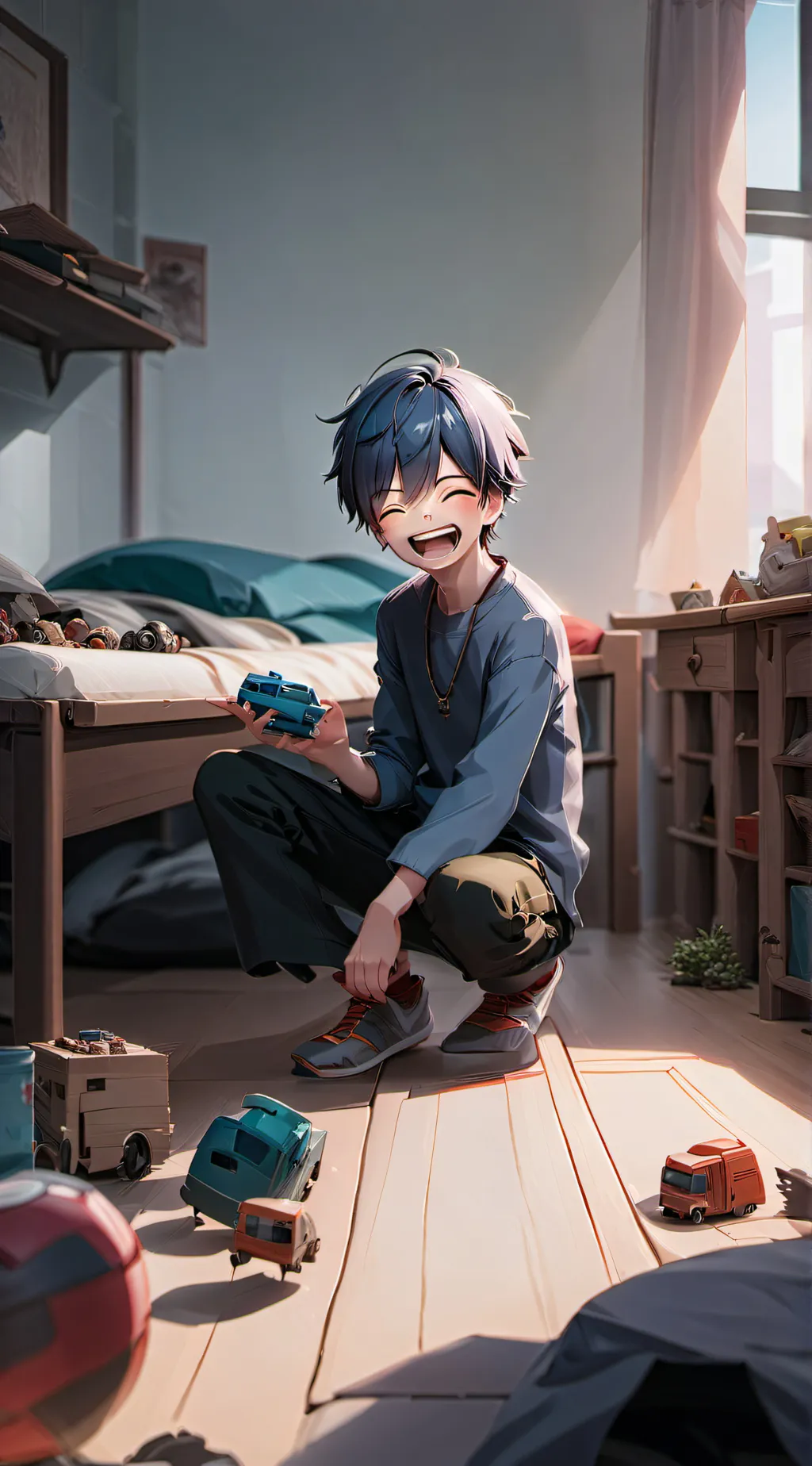 ai character: Hiro - MHA RP background