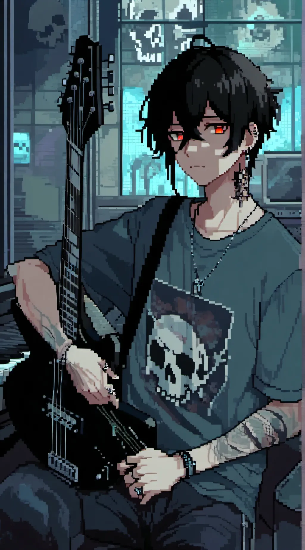 ai character: Lesli background