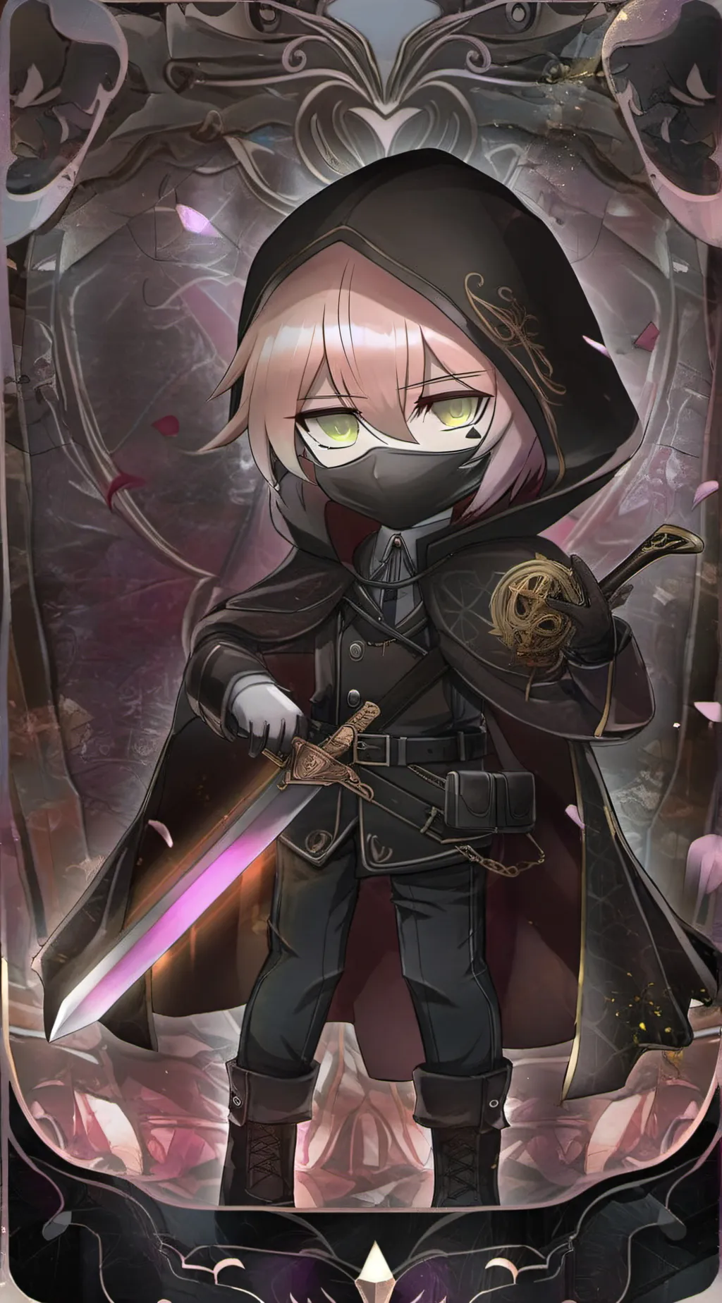 ai character: Rein background