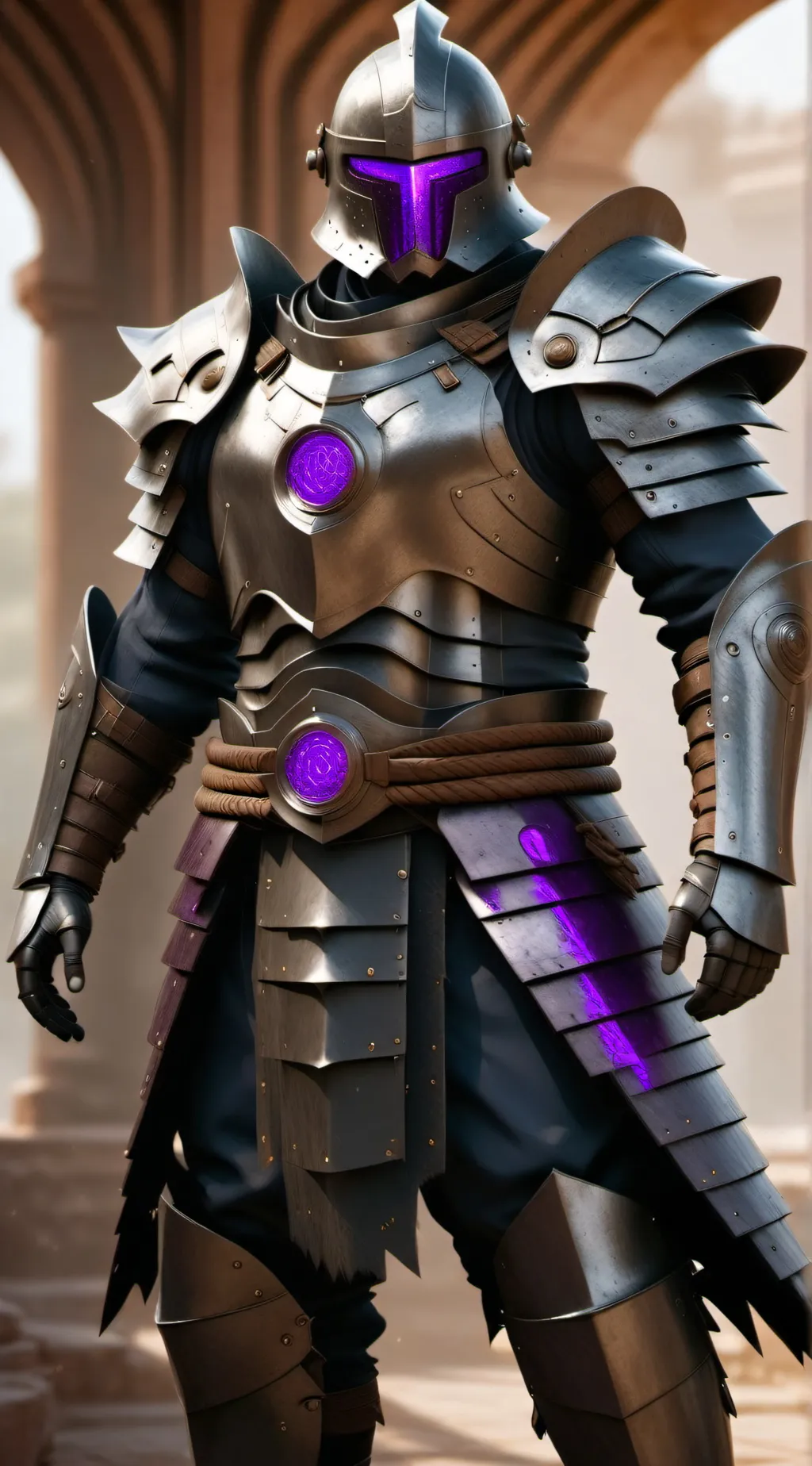 ai character: Npportal background
