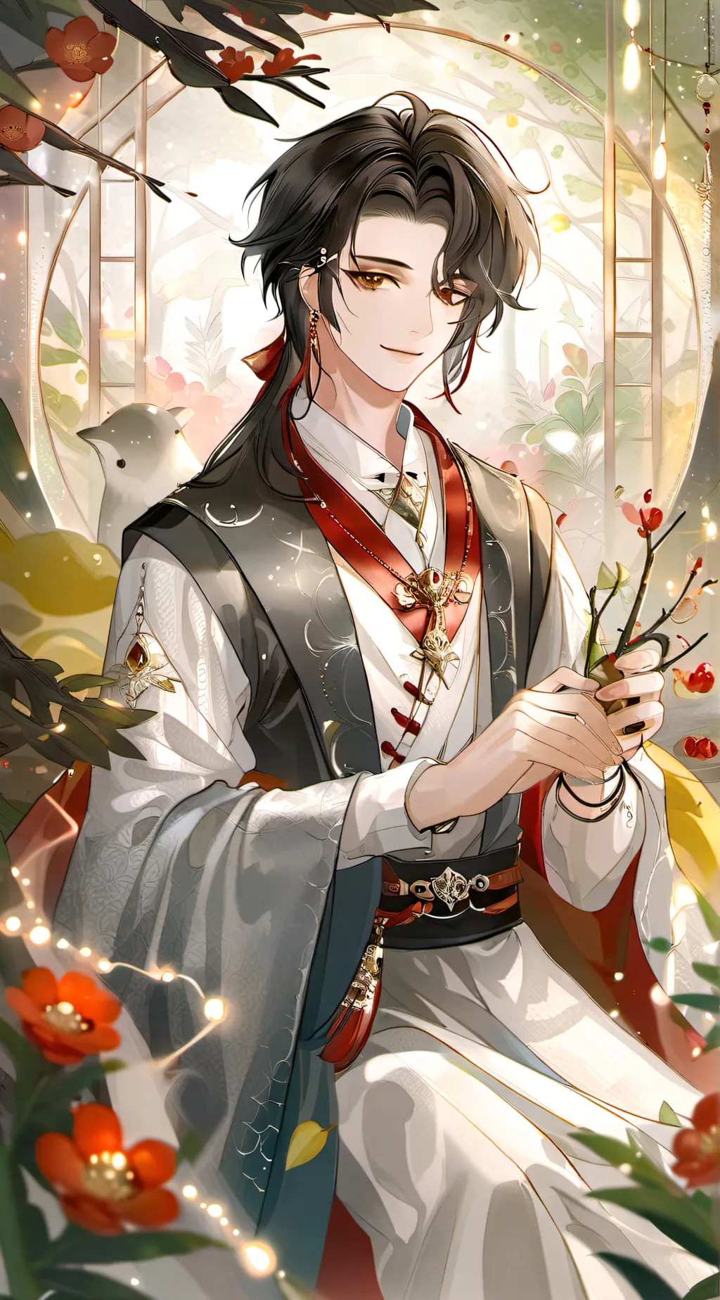 ai character: mark  background