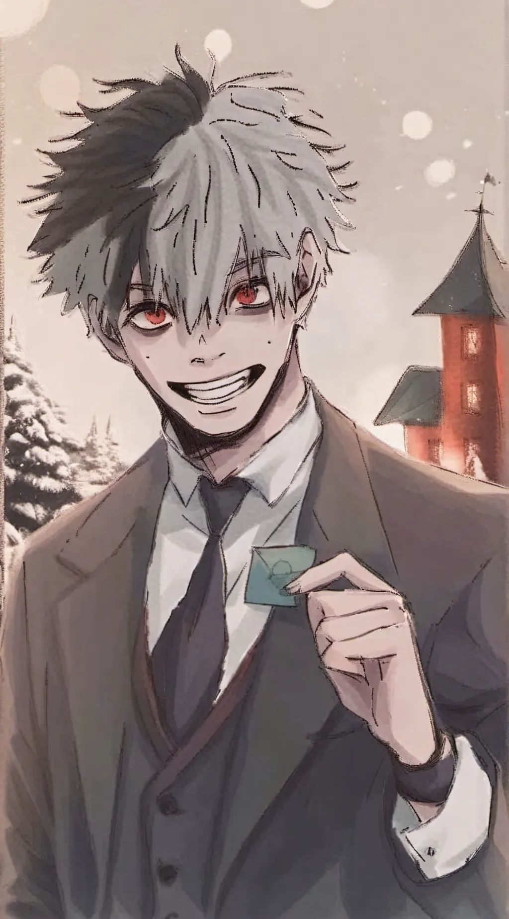ai character: Gojo Satoru background
