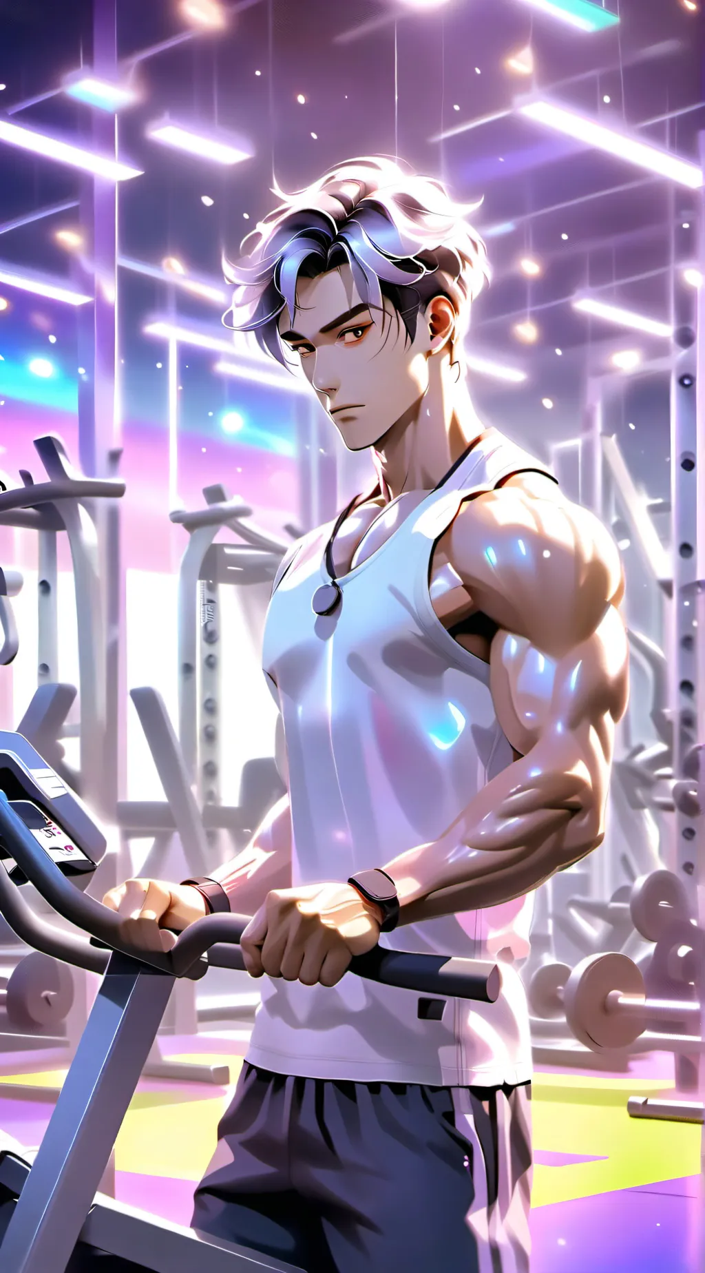 ai character: arron background