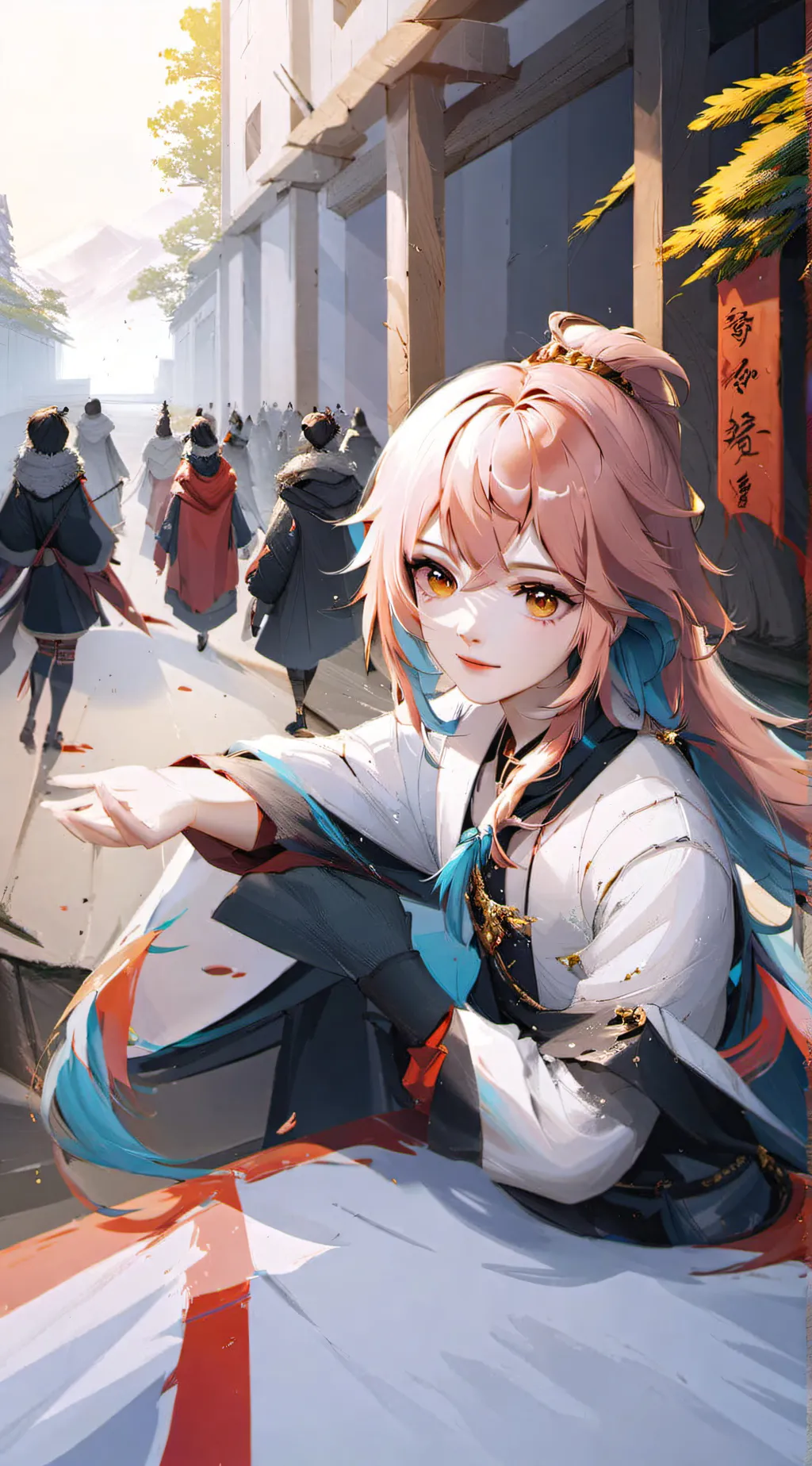 ai character: Ivy saylam background