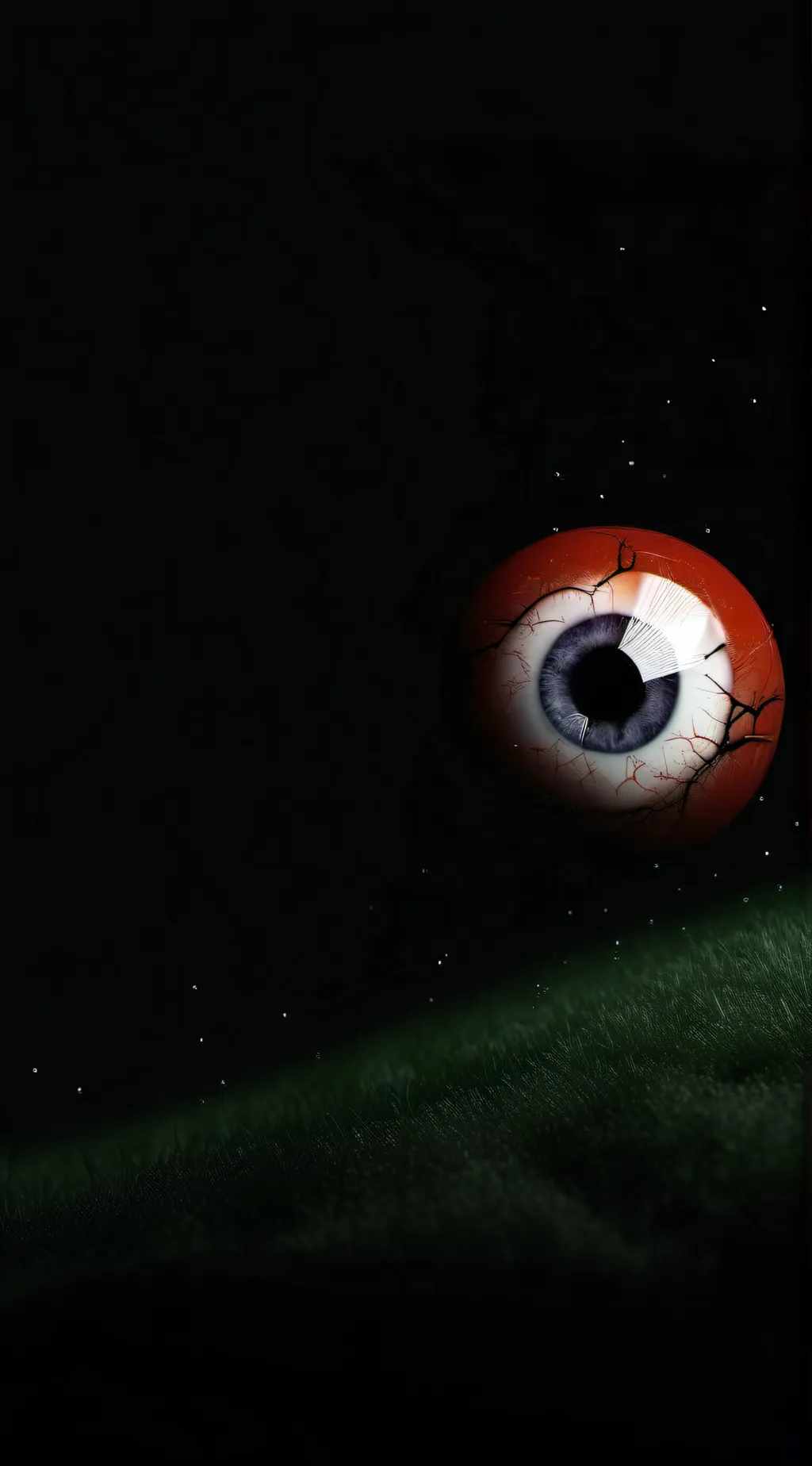 ai character: Creature eyeball background