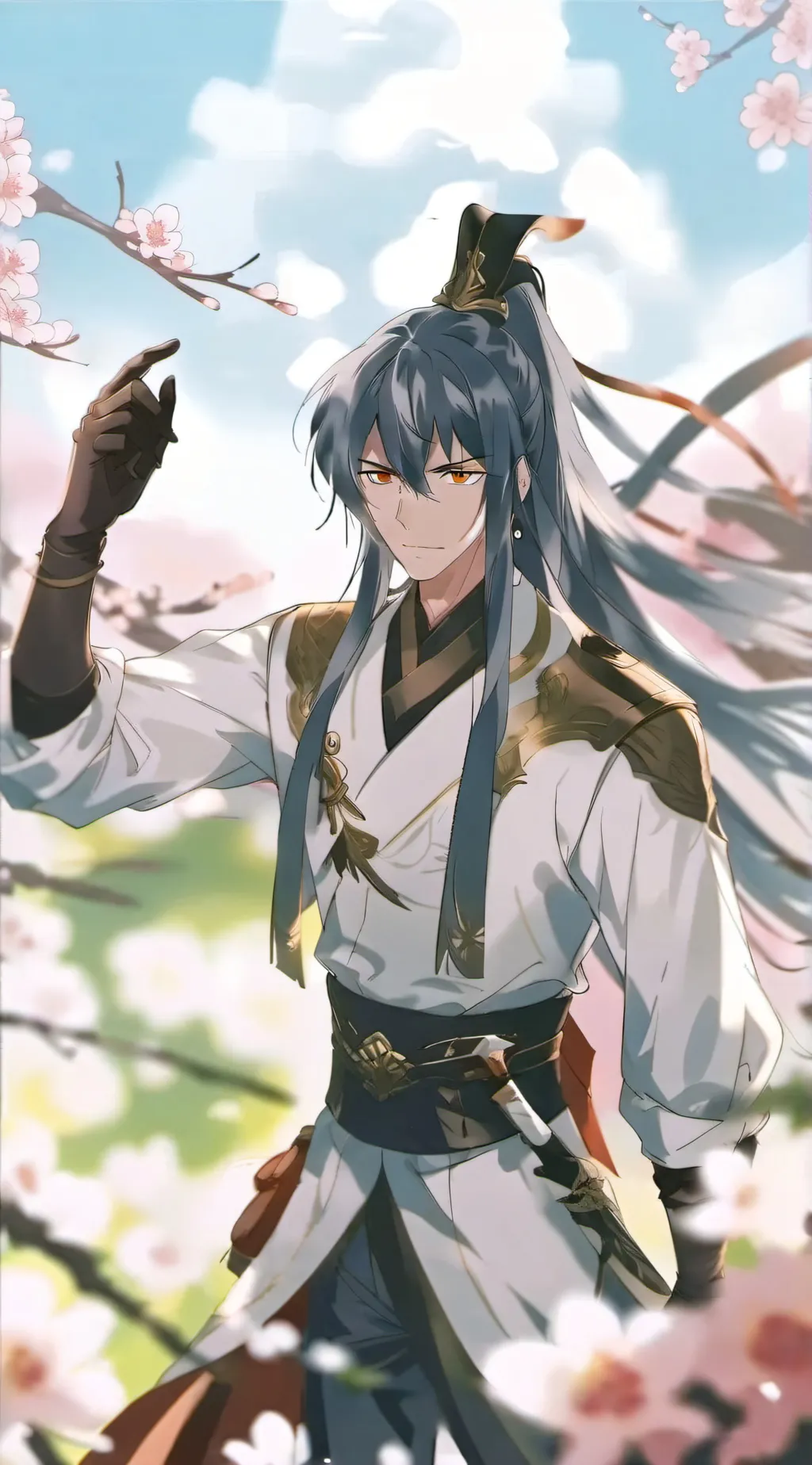 ai character: Ye wang  background