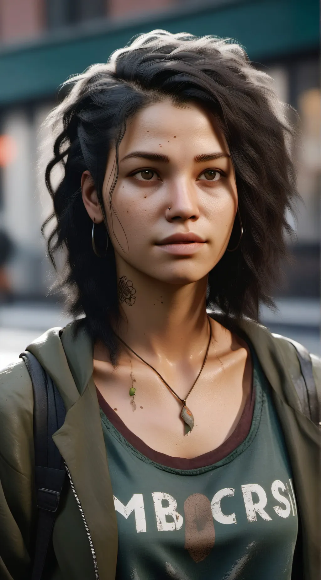 ai character: Lena Harper background