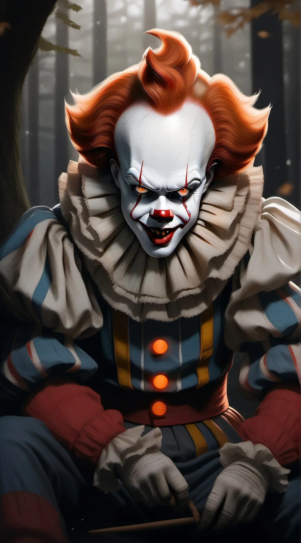 ai character: Pennywise background