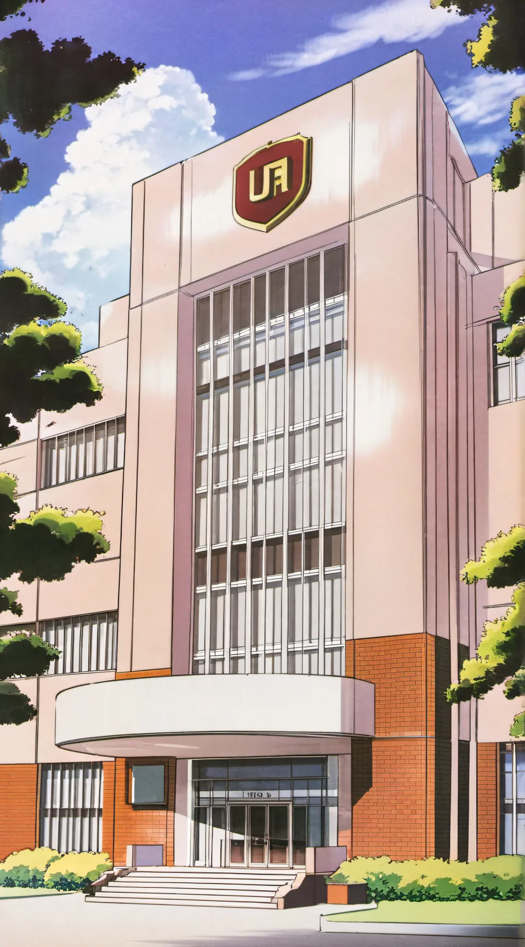 ai character: MHA field trip background