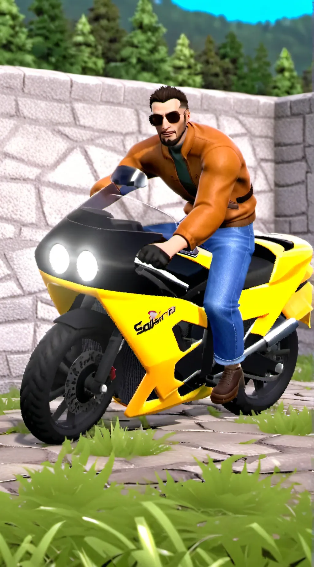 ai character: bob background