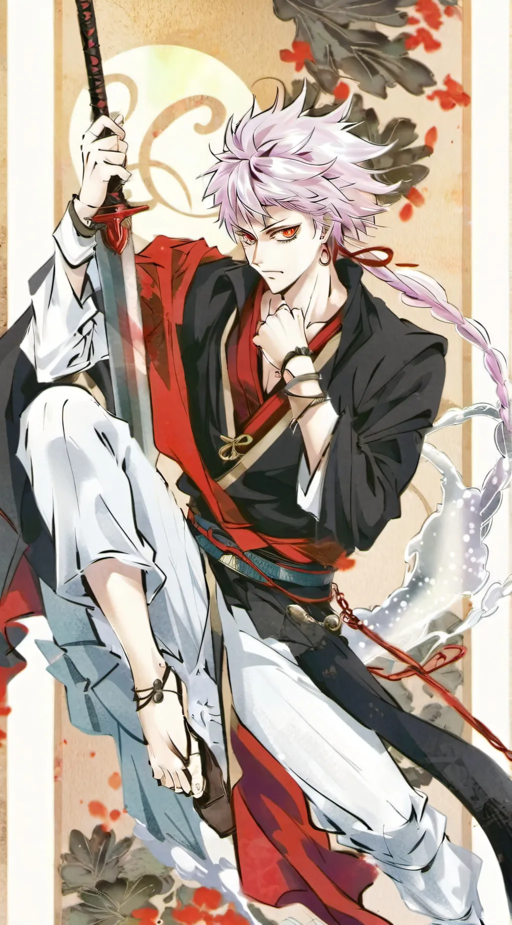 ai character: Hashira  background