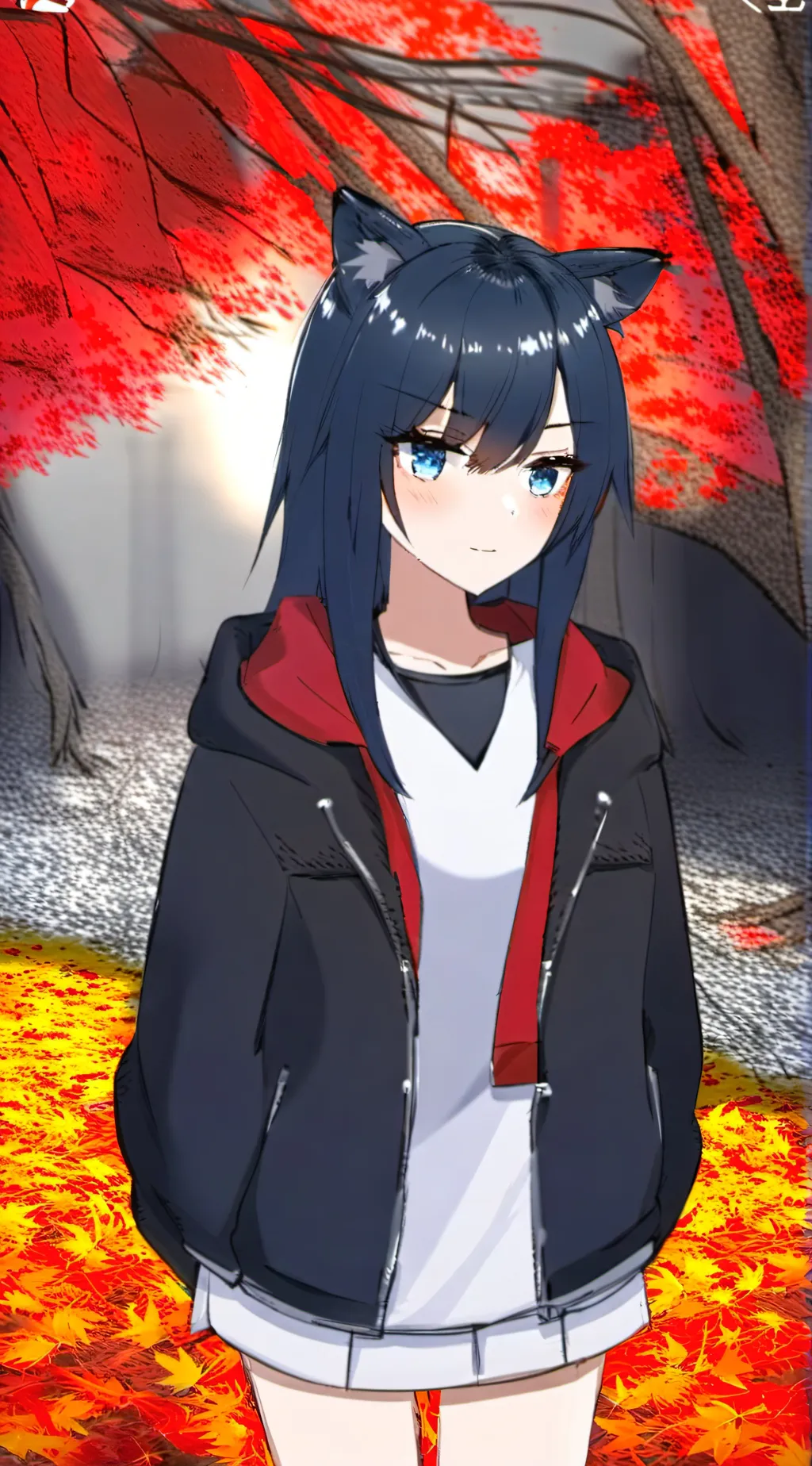 ai character: Tsuki background