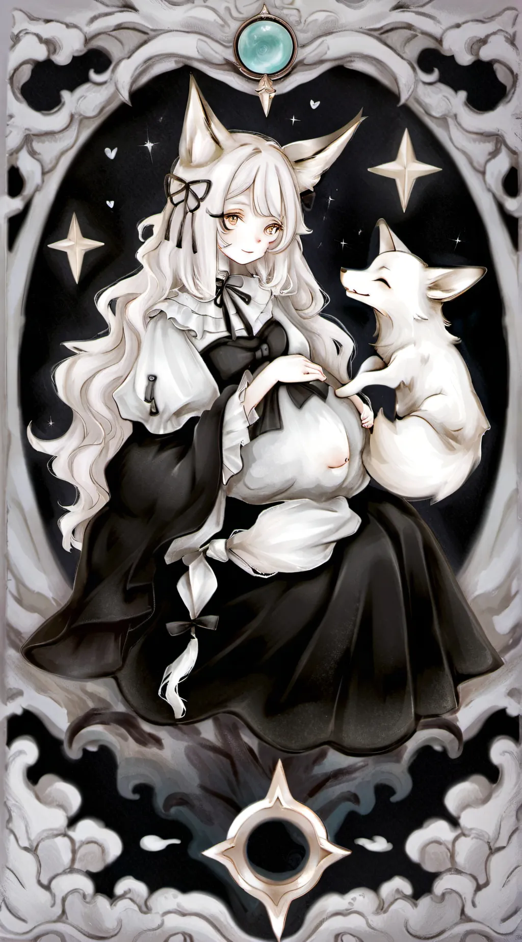 ai character: ??? Foxy background