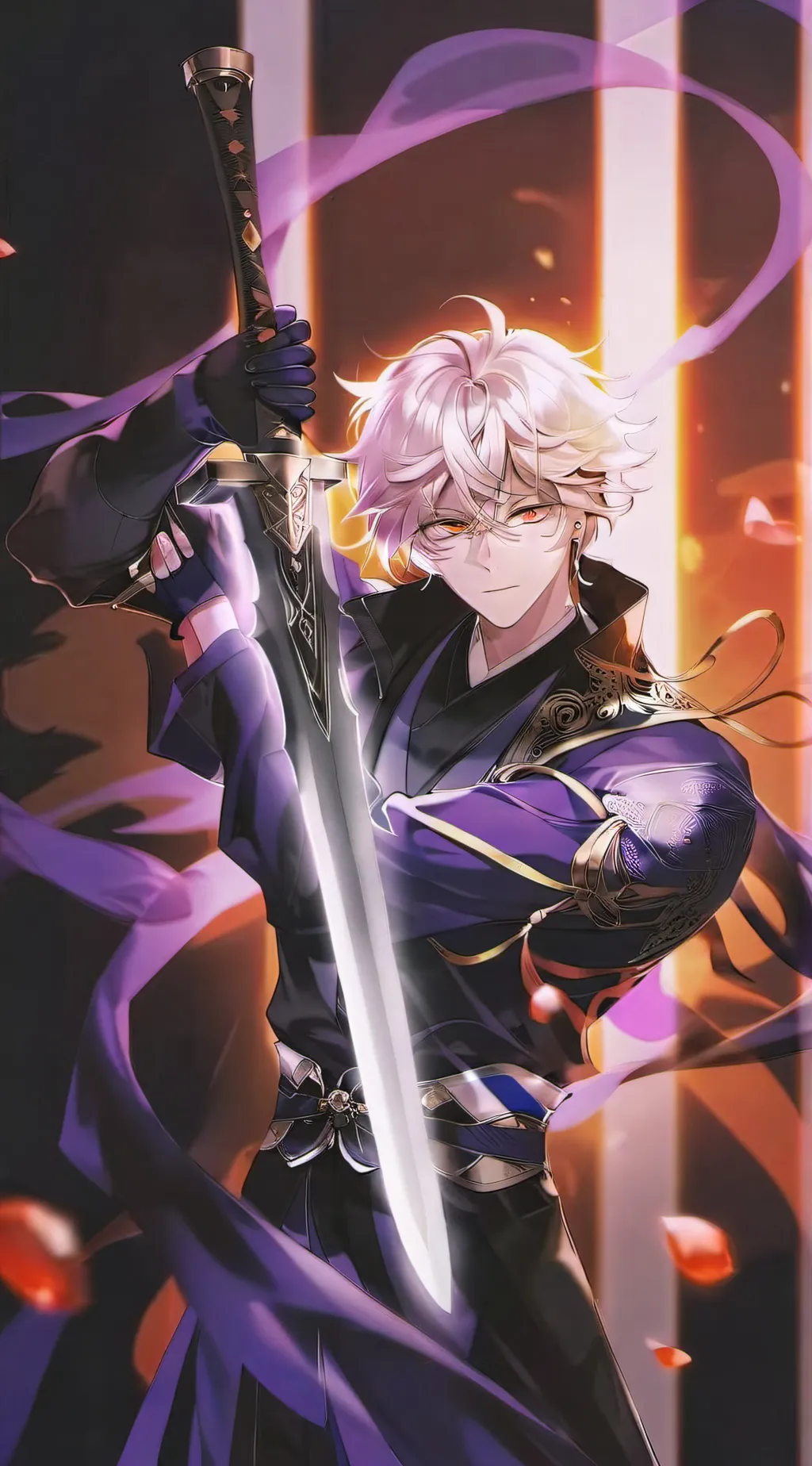 ai character: Demon Slayer  background