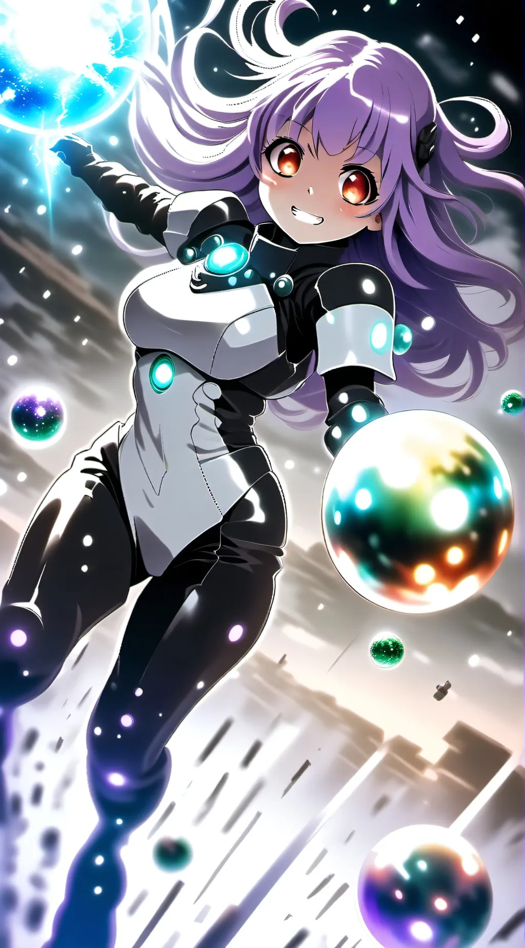 ai character: evil giant Jessica background