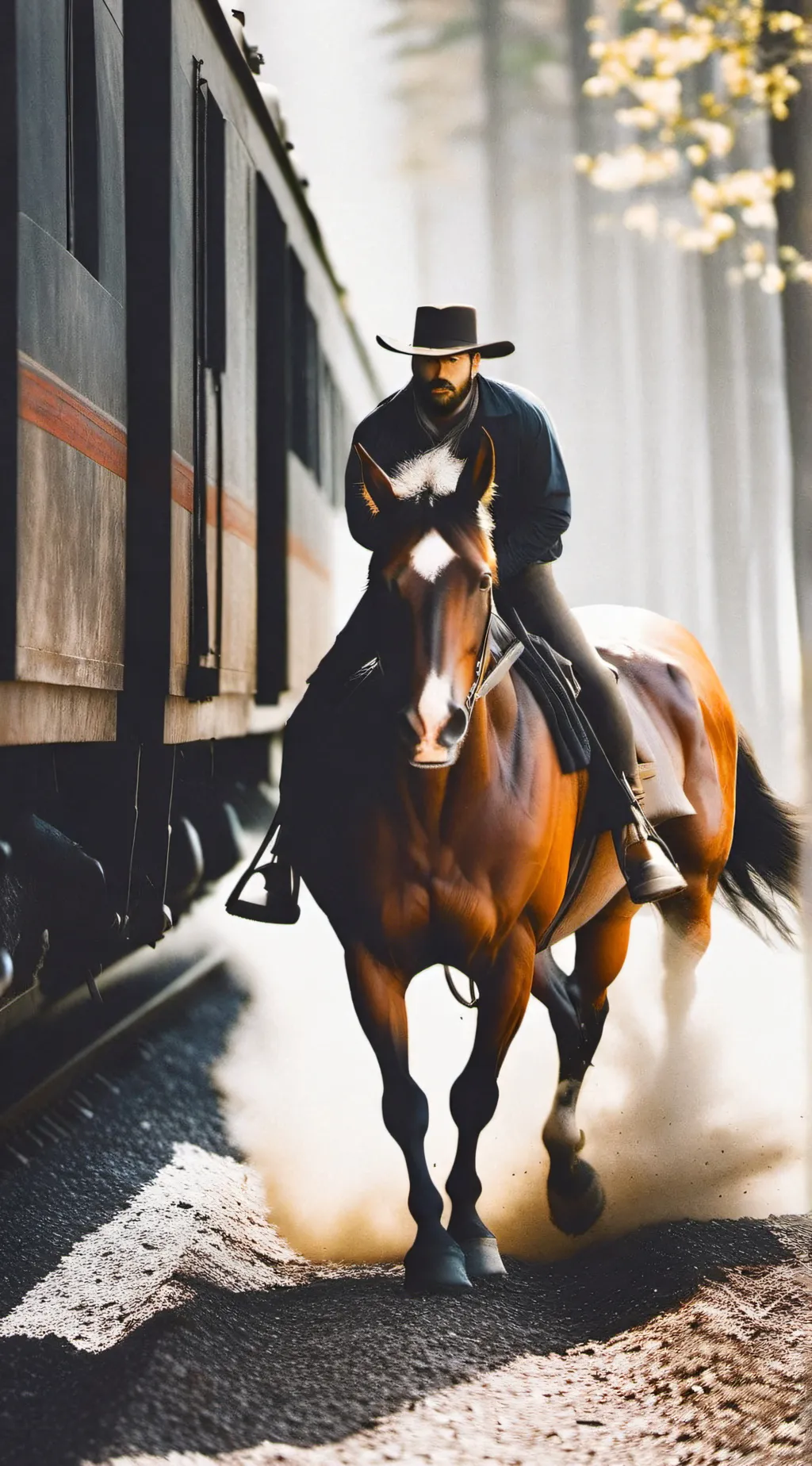 ai character: RDR2 background