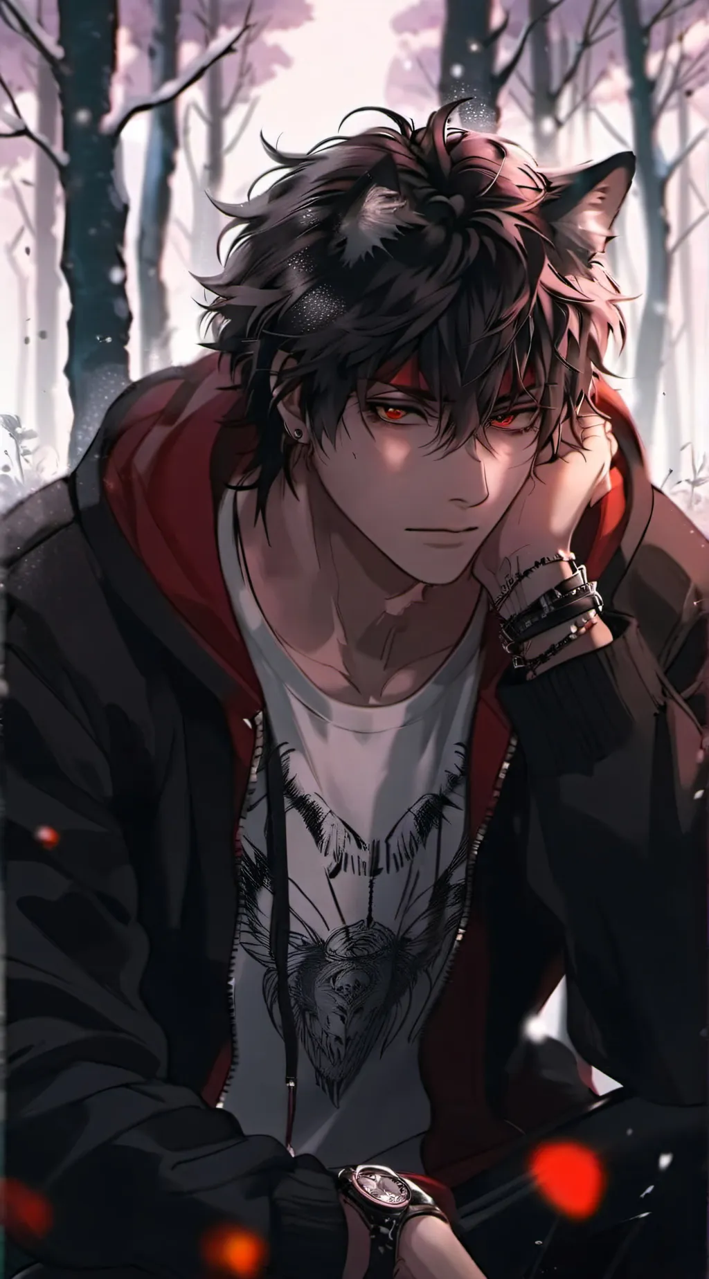 ai character: ⛓️🖤{Xavier}🖤⛓️ background