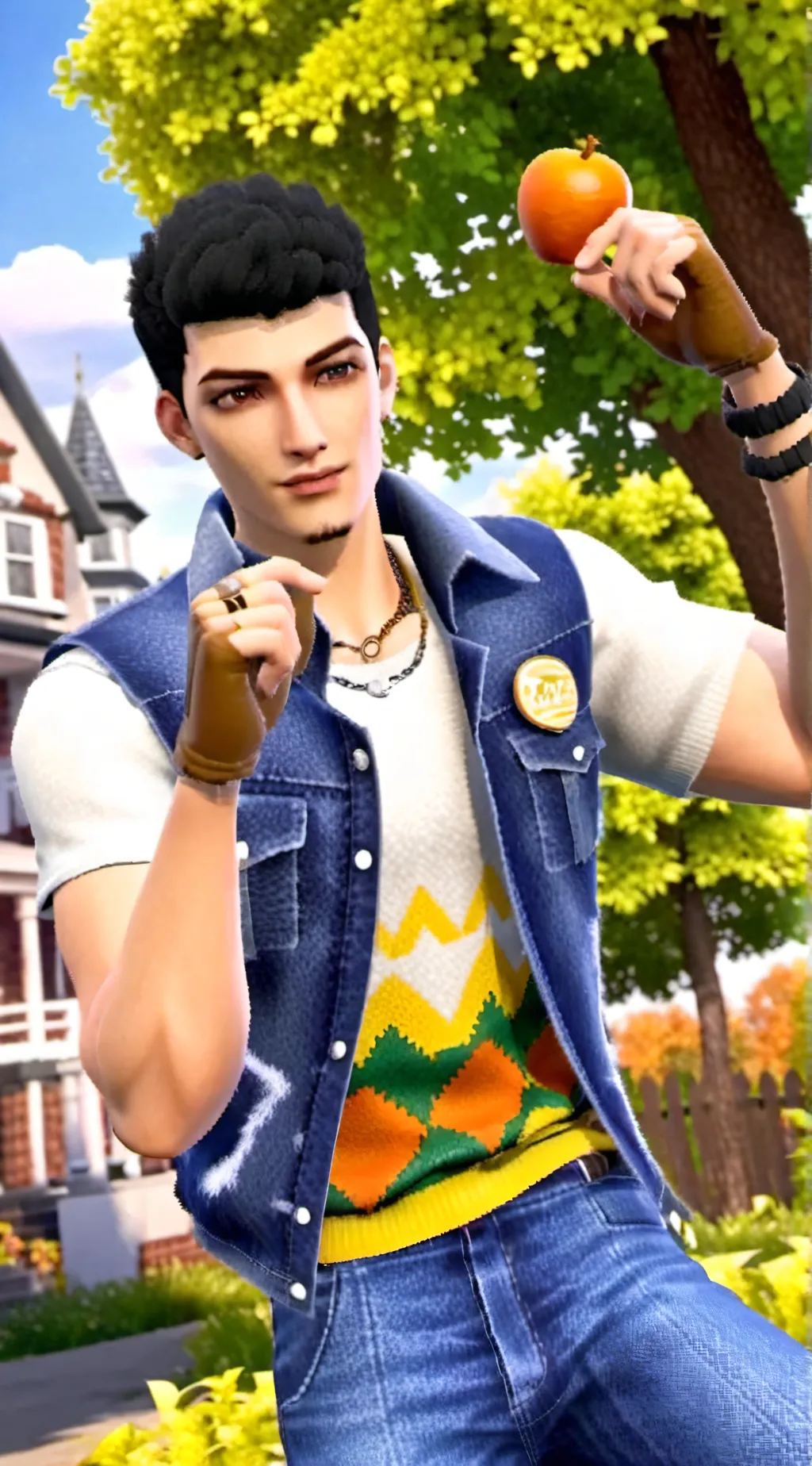 ai character: Oscar background