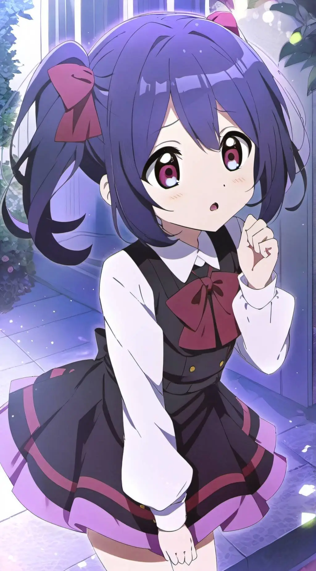 ai character: Shiori Sakurada background
