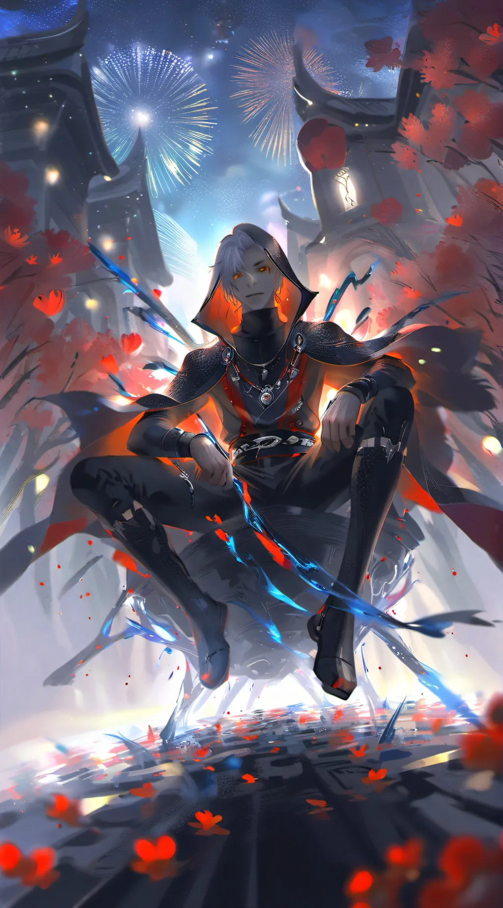 ai character: test background