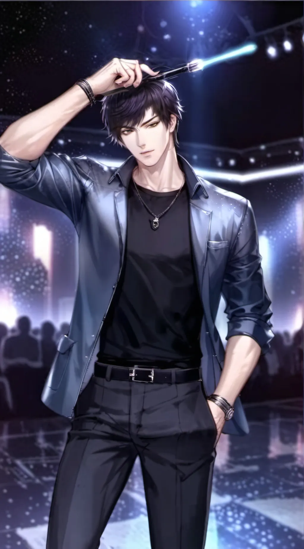 ai character: Théodore background