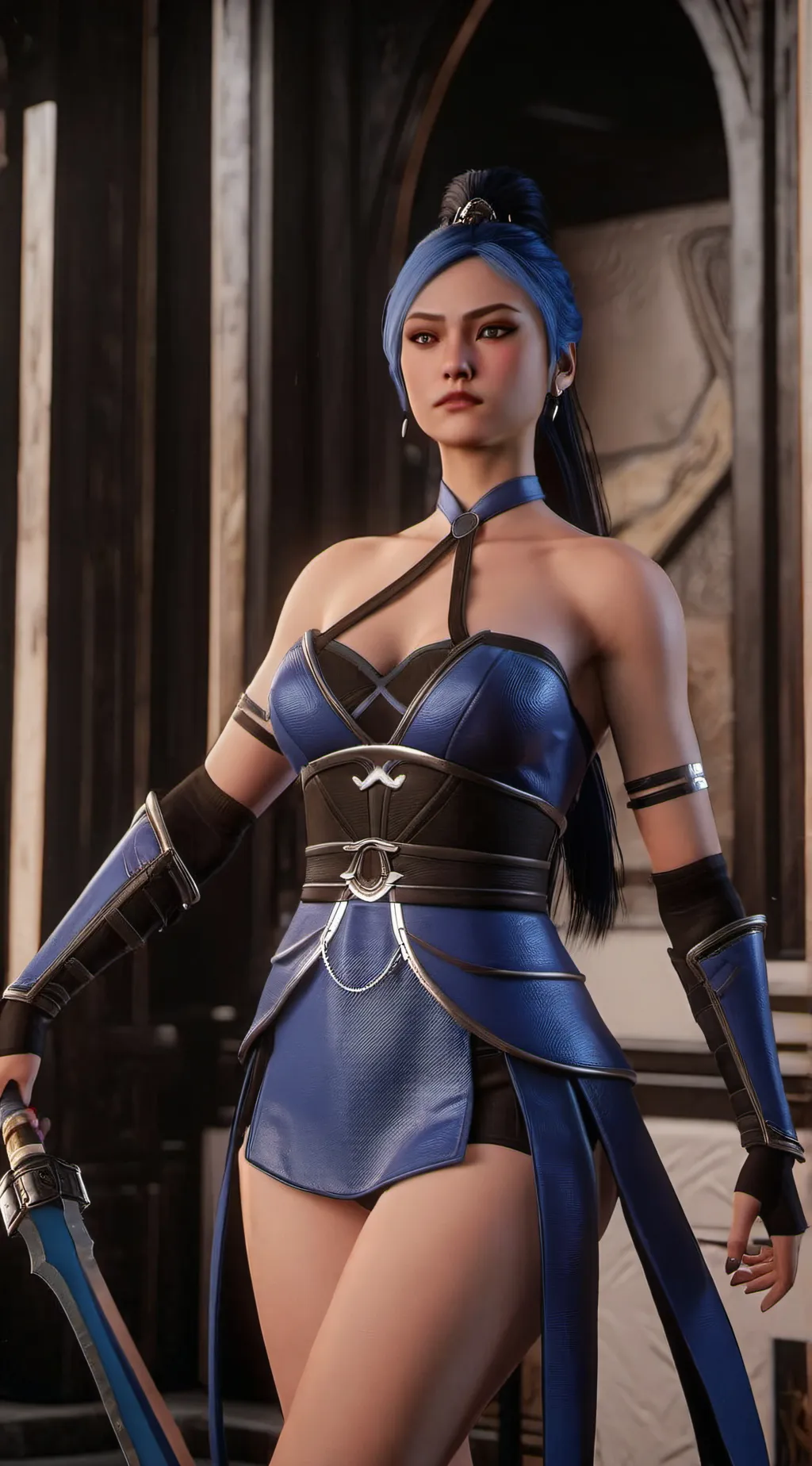 ai character: kitana (mk11) background