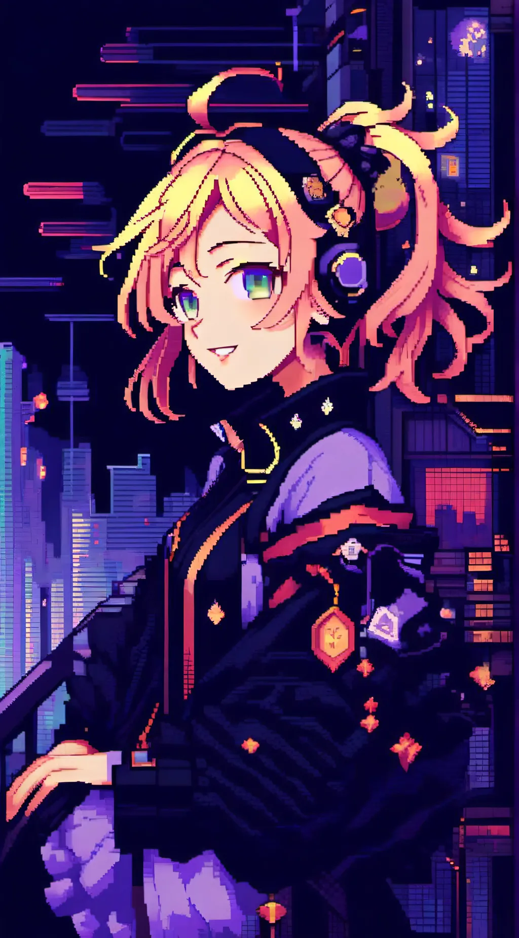 ai character: mitsuri  background