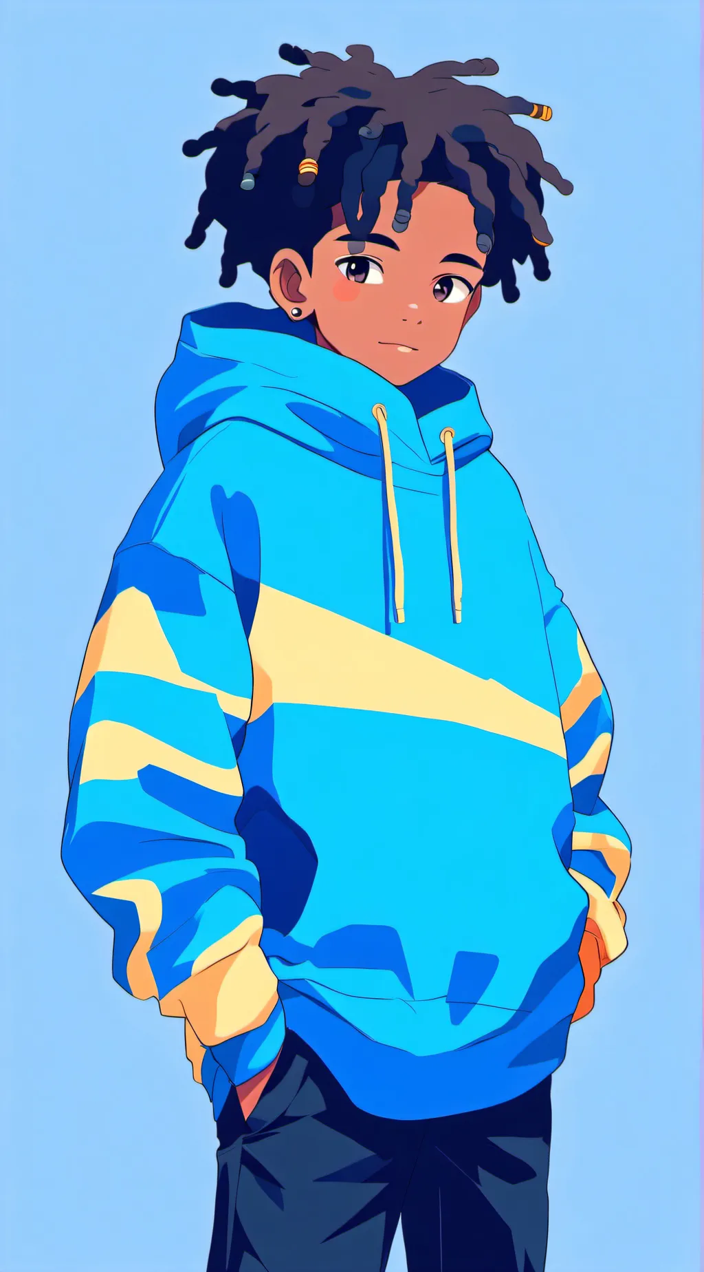 ai character: Wesley  background