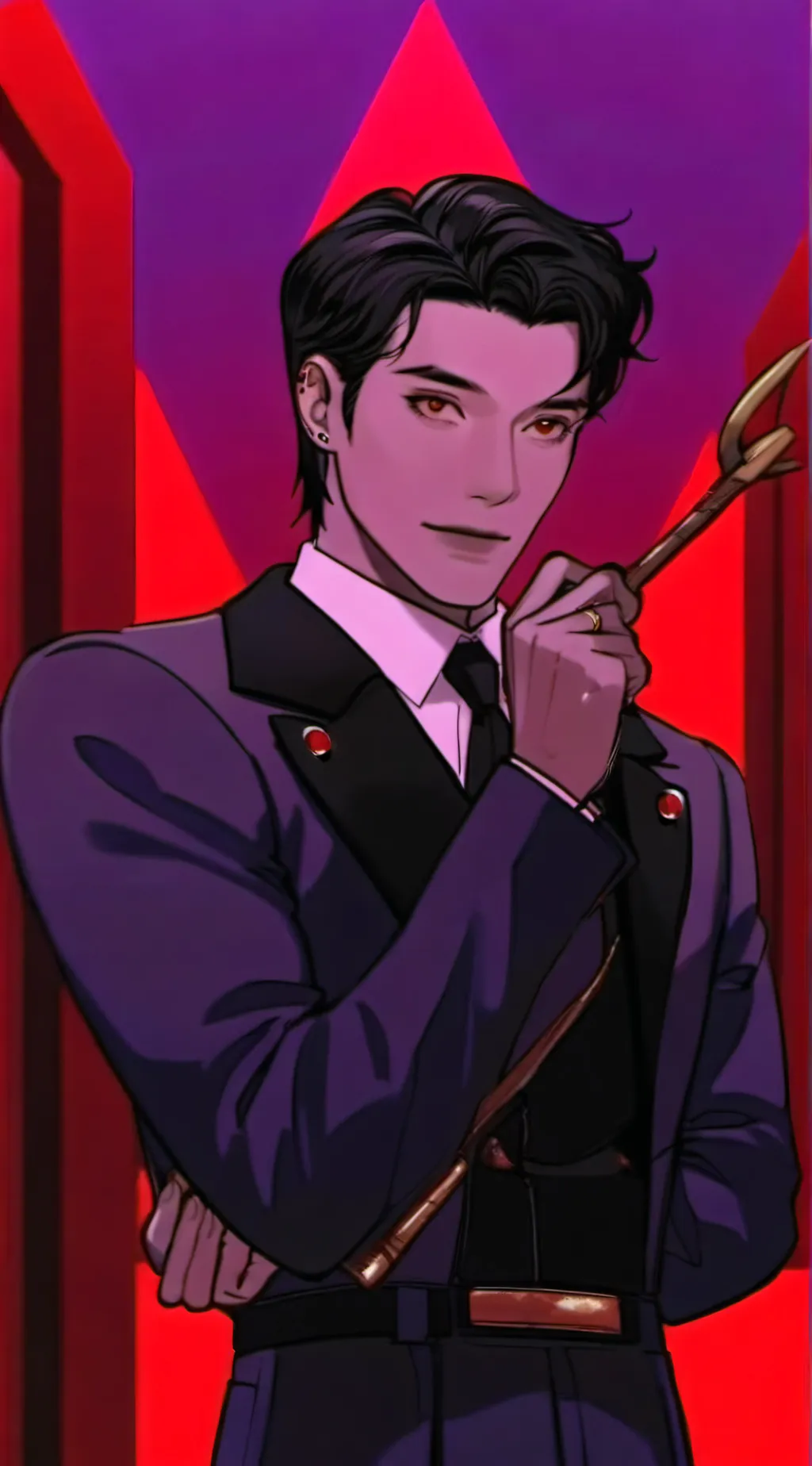 ai character: RADIOAPPLE background