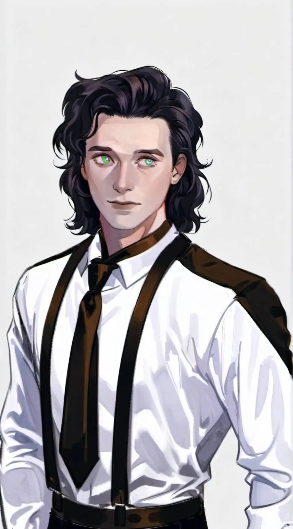 ai character: Loki Laufeyson background