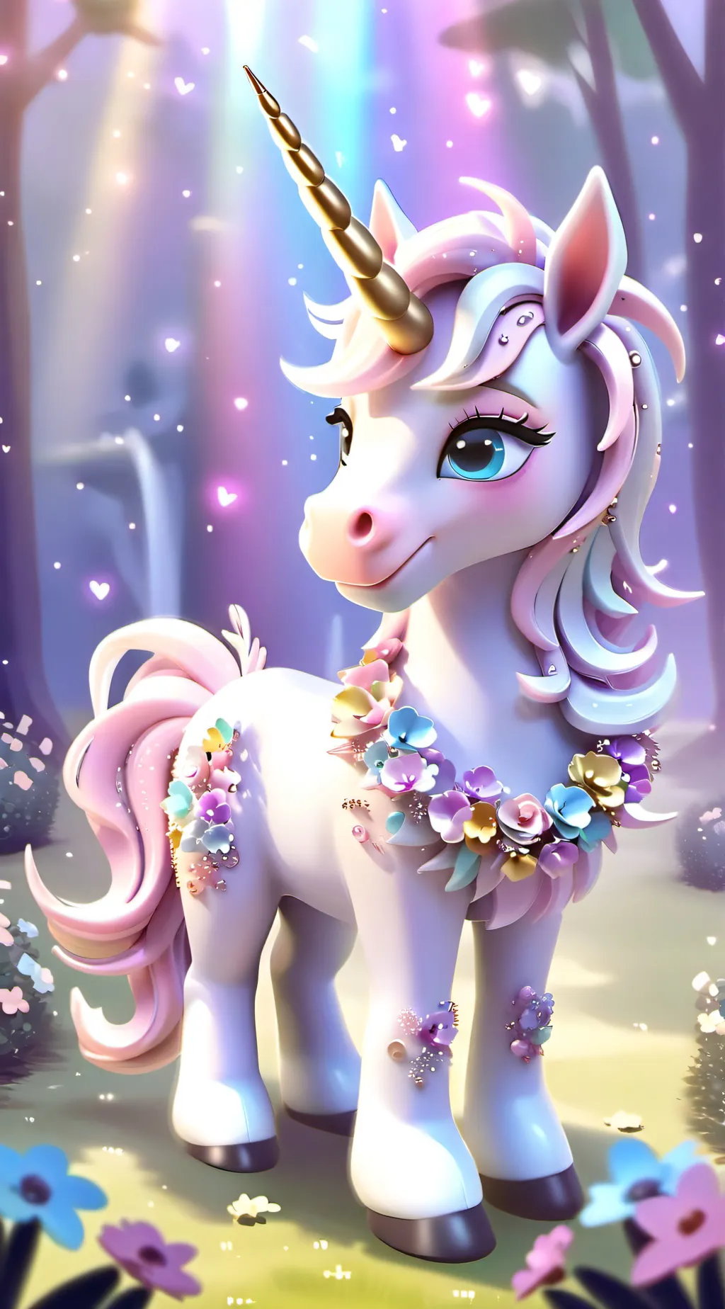 ai character: Lilly background