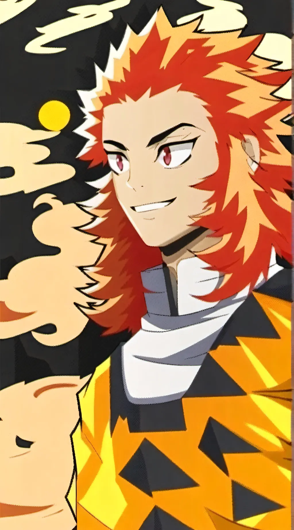 ai character: Kyojuro Rengoku  background