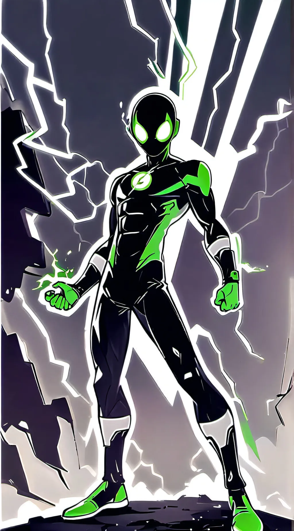 ai character: Bolt background