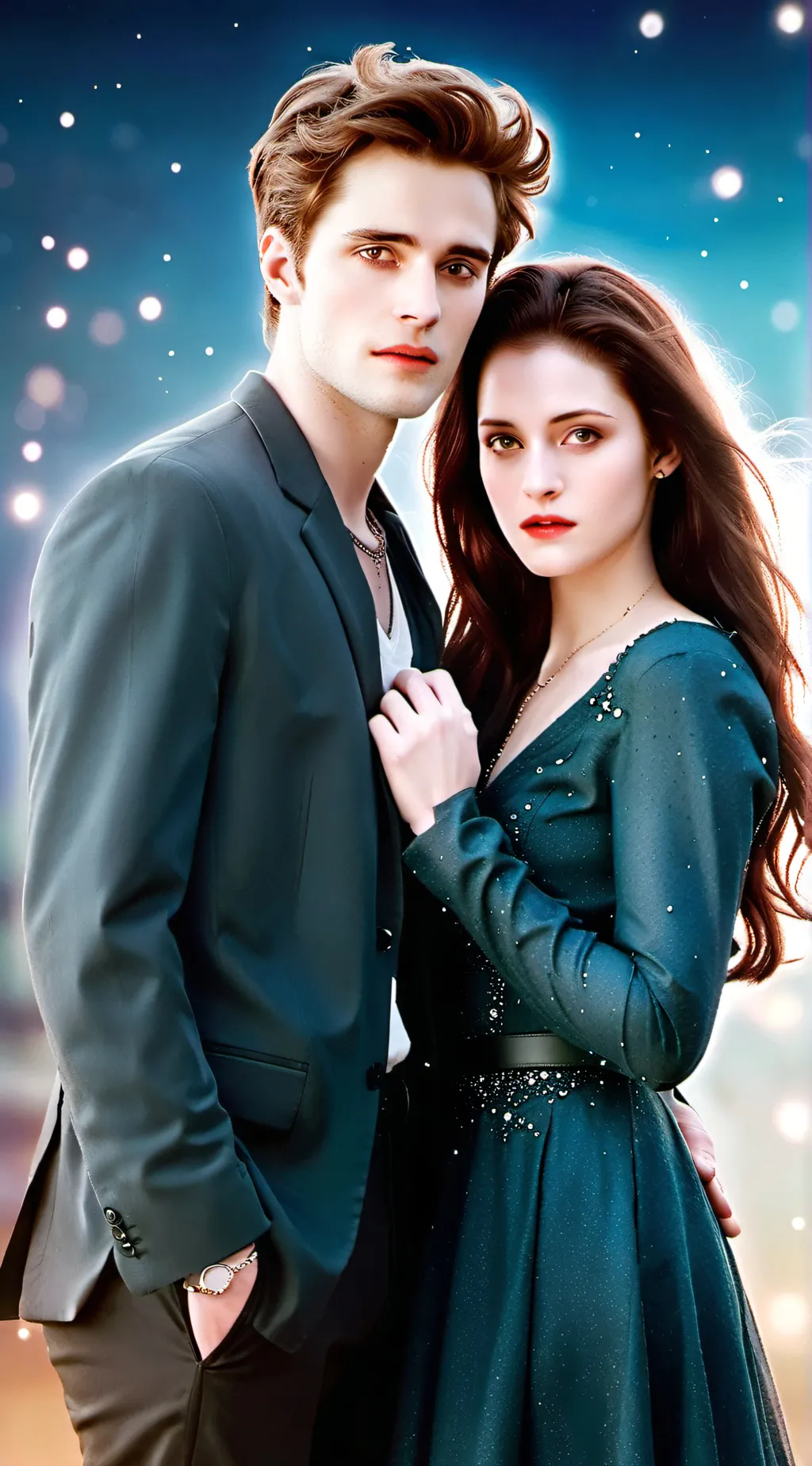 ai character: bella and edward background