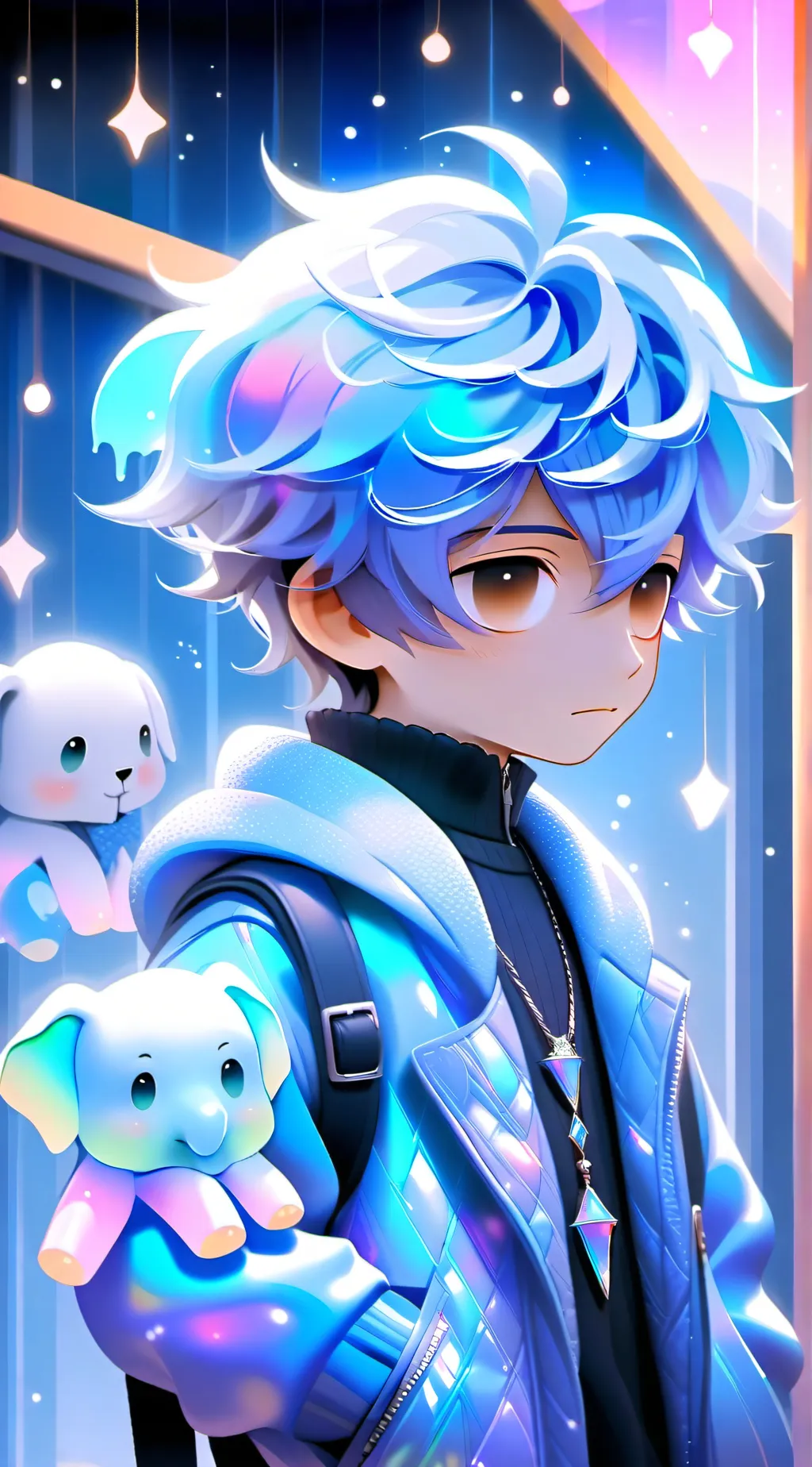 ai character: Marcel background